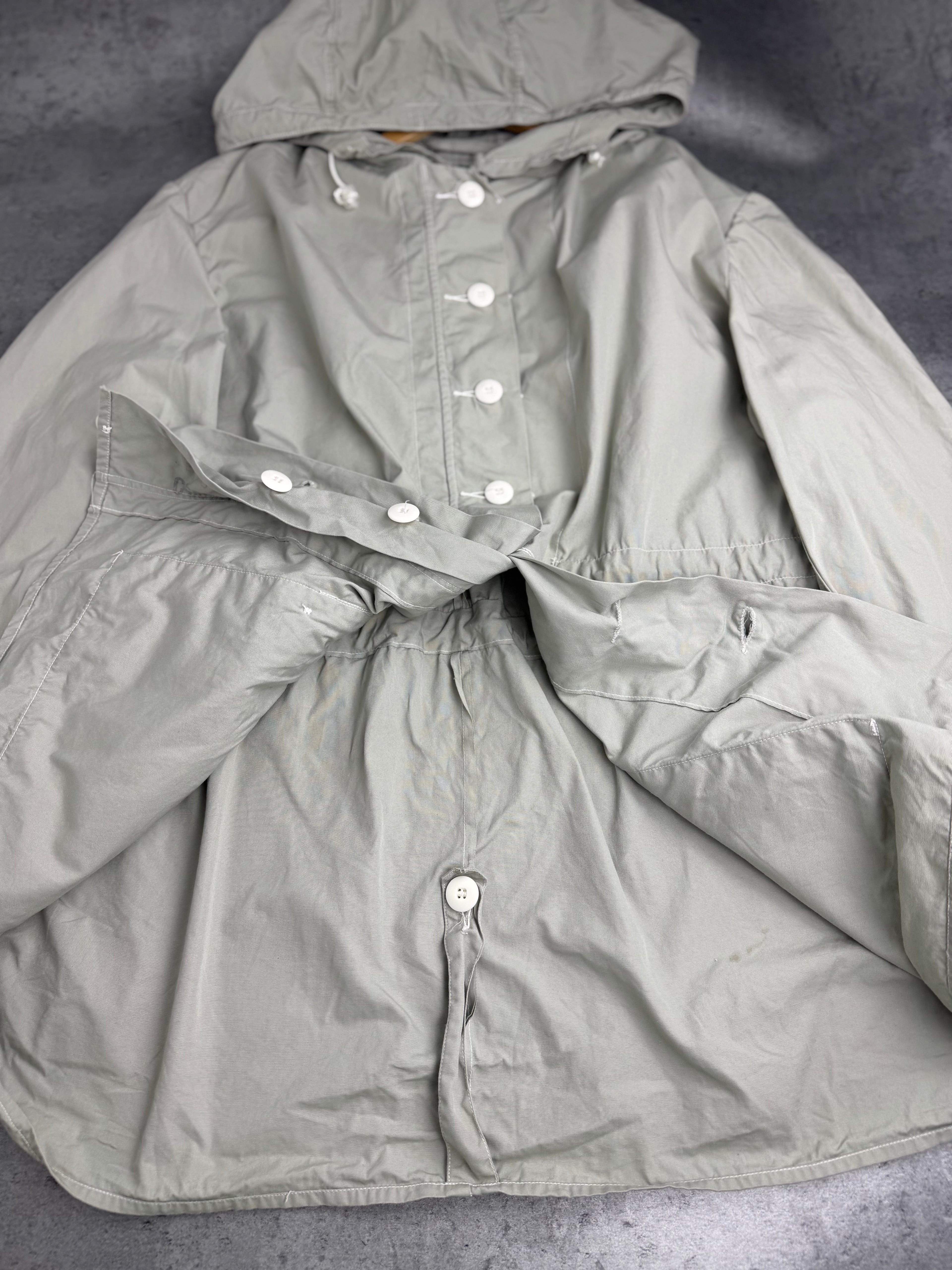 Vintage 1960s Swedish Army M62 Snow Camo Parka Military Coat C50