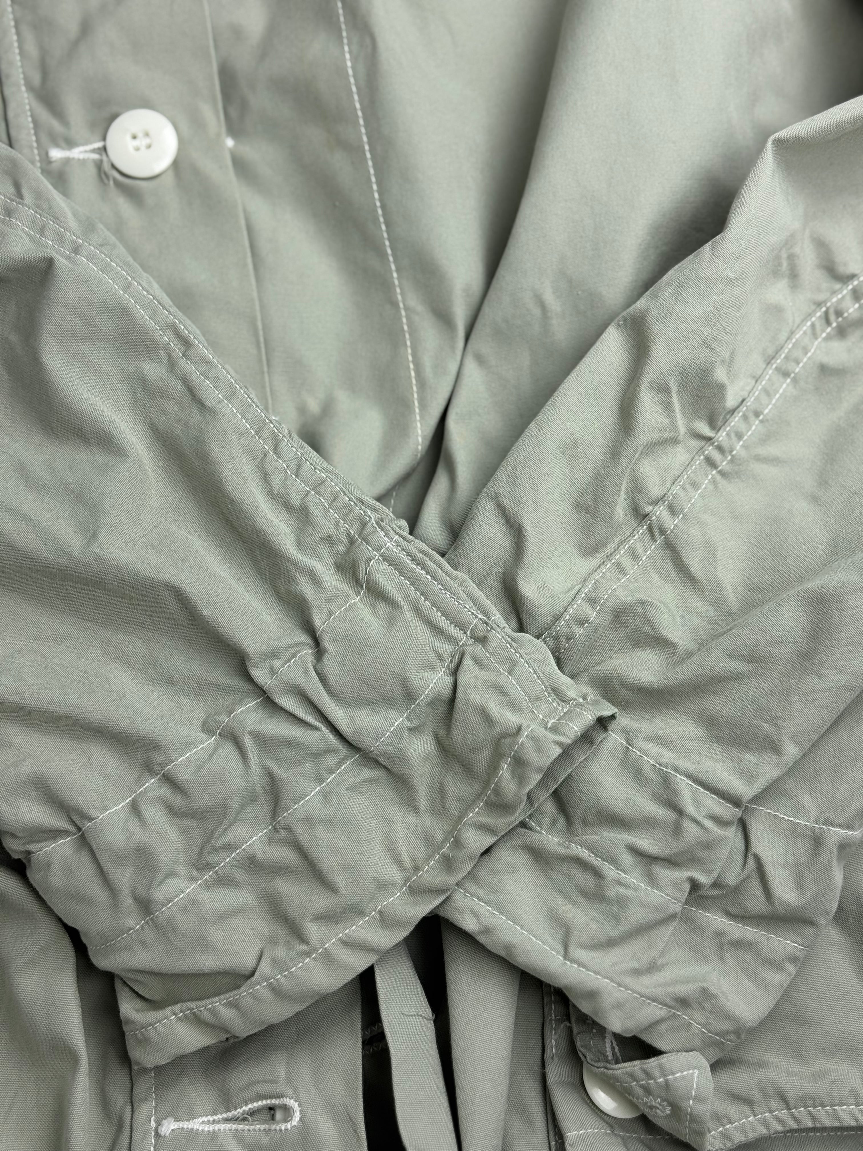 Vintage 1960s Swedish Army M62 Snow Camo Parka Military Coat C50