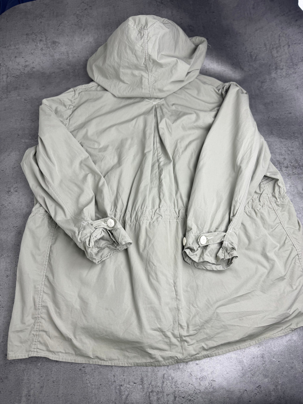 Vintage 1960s Swedish Army M62 Snow Camo Parka Military Coat C50