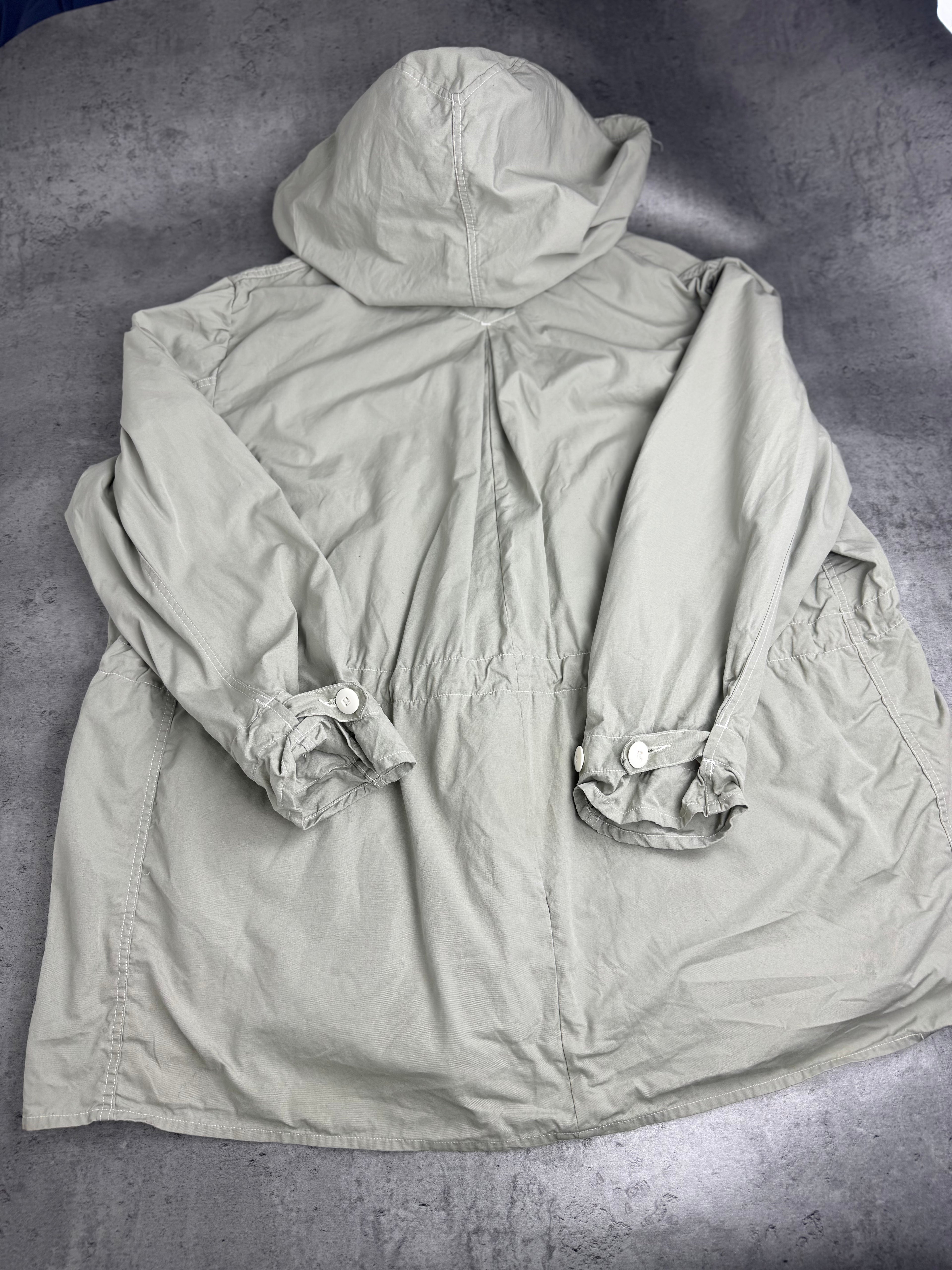 Vintage 1960s Swedish Army M62 Snow Camo Parka Military Coat C50