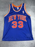 RARE Spalding New York Knicks 90s Fan Souvenir Official Licensed NBA Jersey