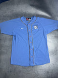 90s North Carolina Tar Heels Baseball Jersey College NCAA Nike Michael Jordan