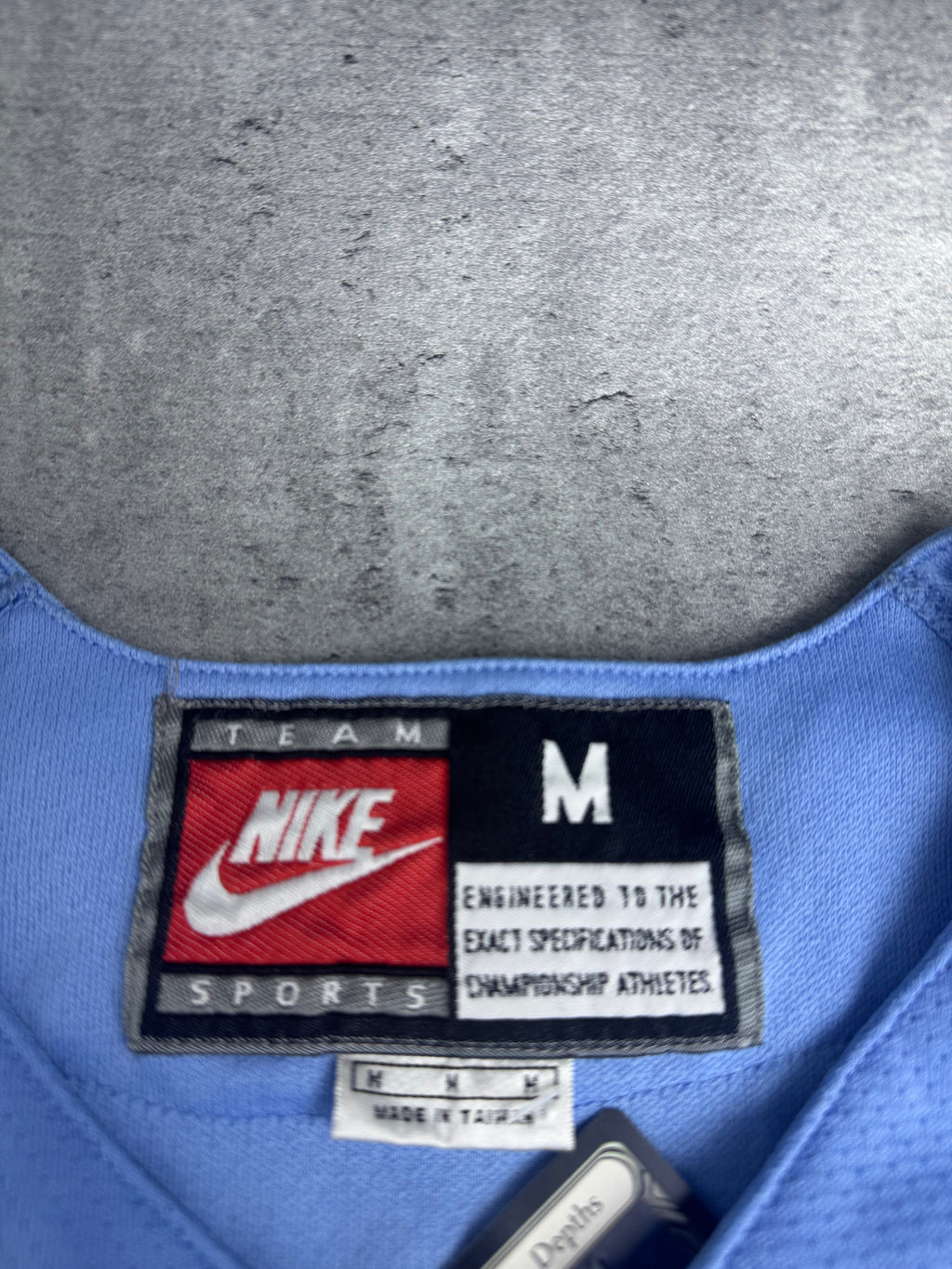 90s North Carolina Tar Heels Baseball Jersey College NCAA Nike Michael Jordan