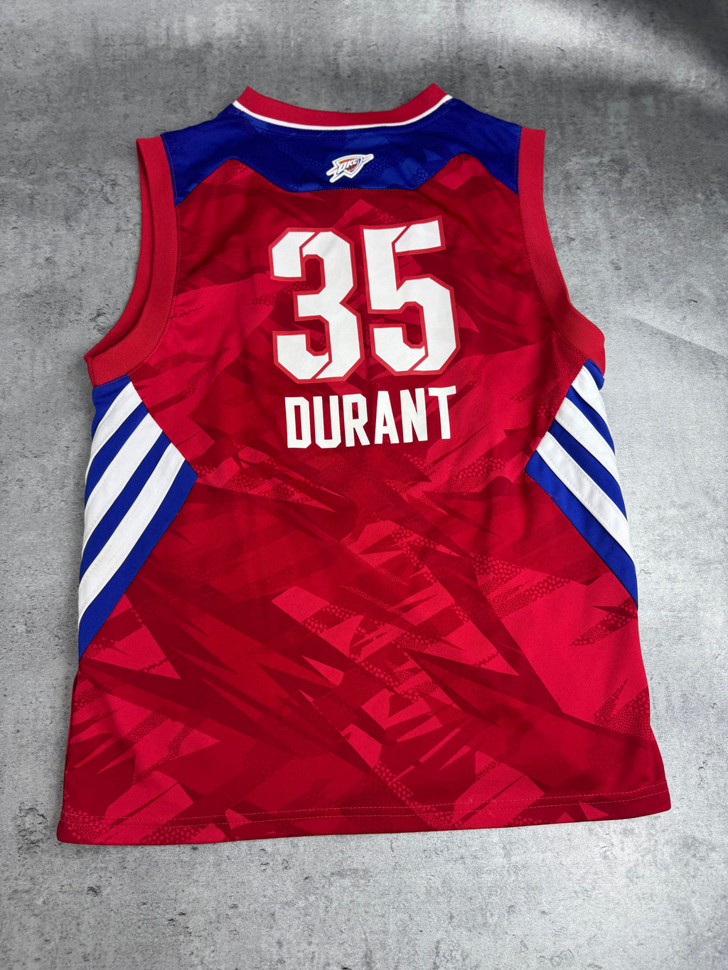 2013 All Star Game NBA Basketball Kevin Durant Adidas Jersey RARE
