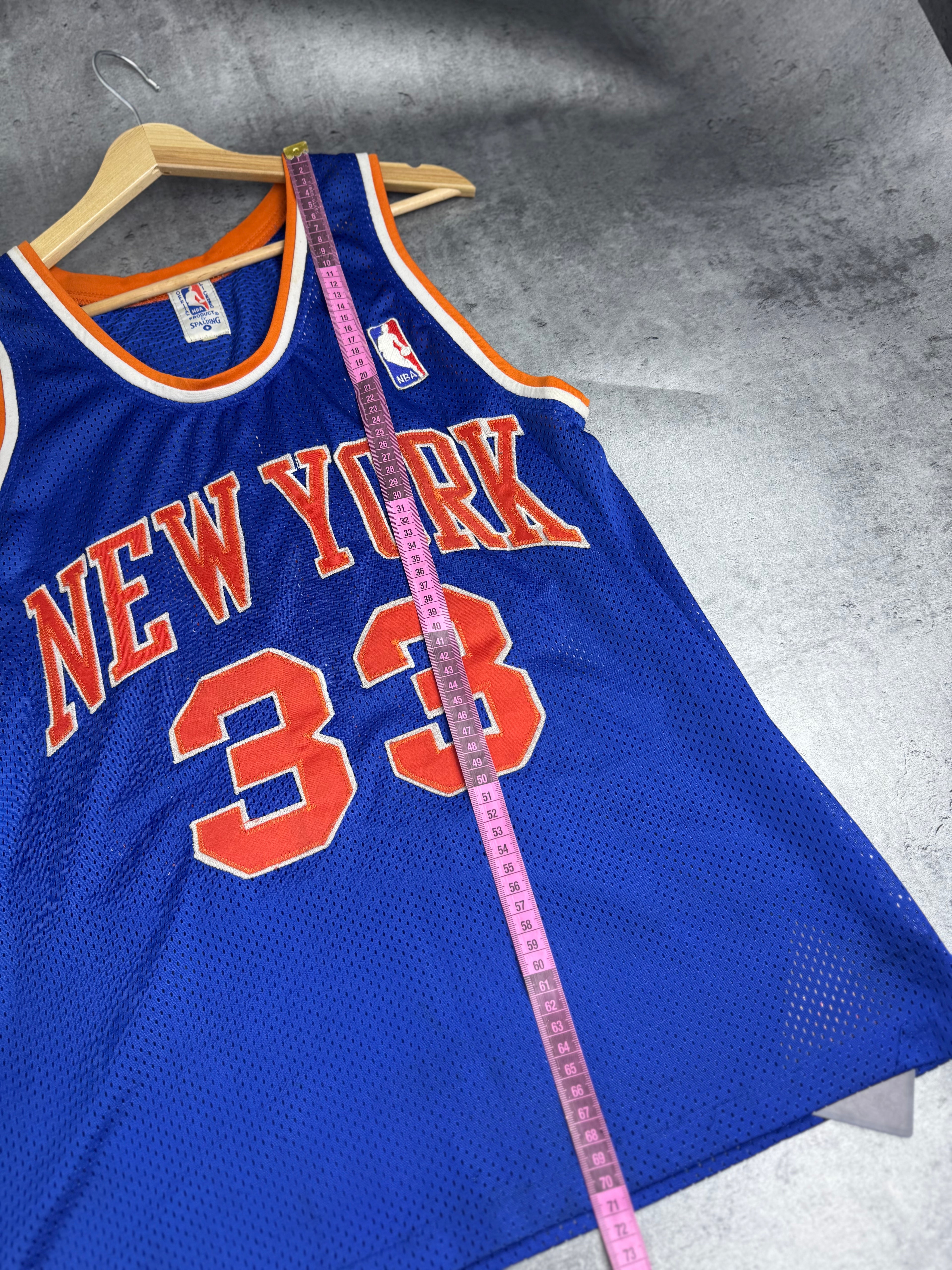RARE Spalding New York Knicks 90s Fan Souvenir Official Licensed NBA Jersey