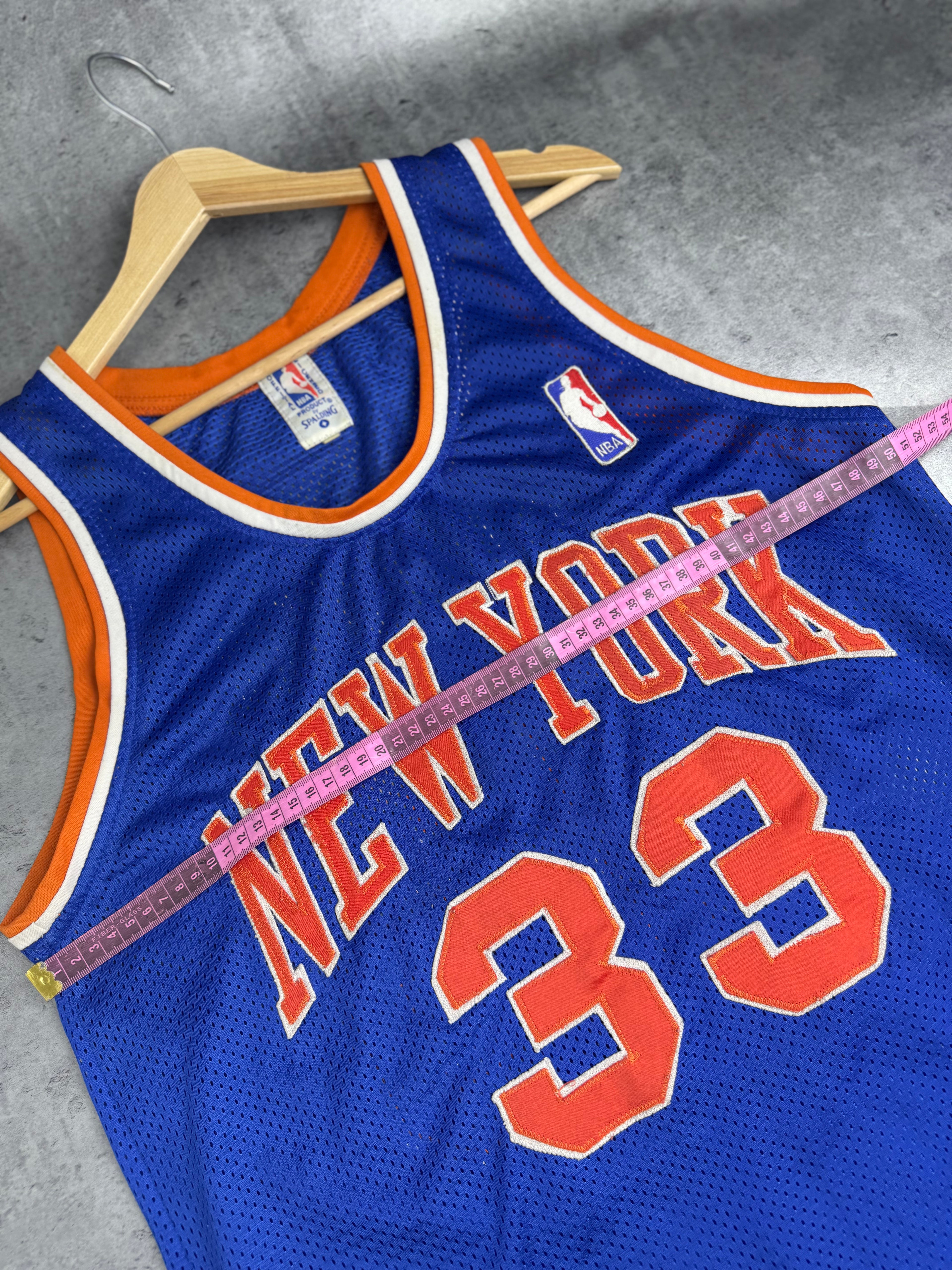 RARE Spalding New York Knicks 90s Fan Souvenir Official Licensed NBA Jersey