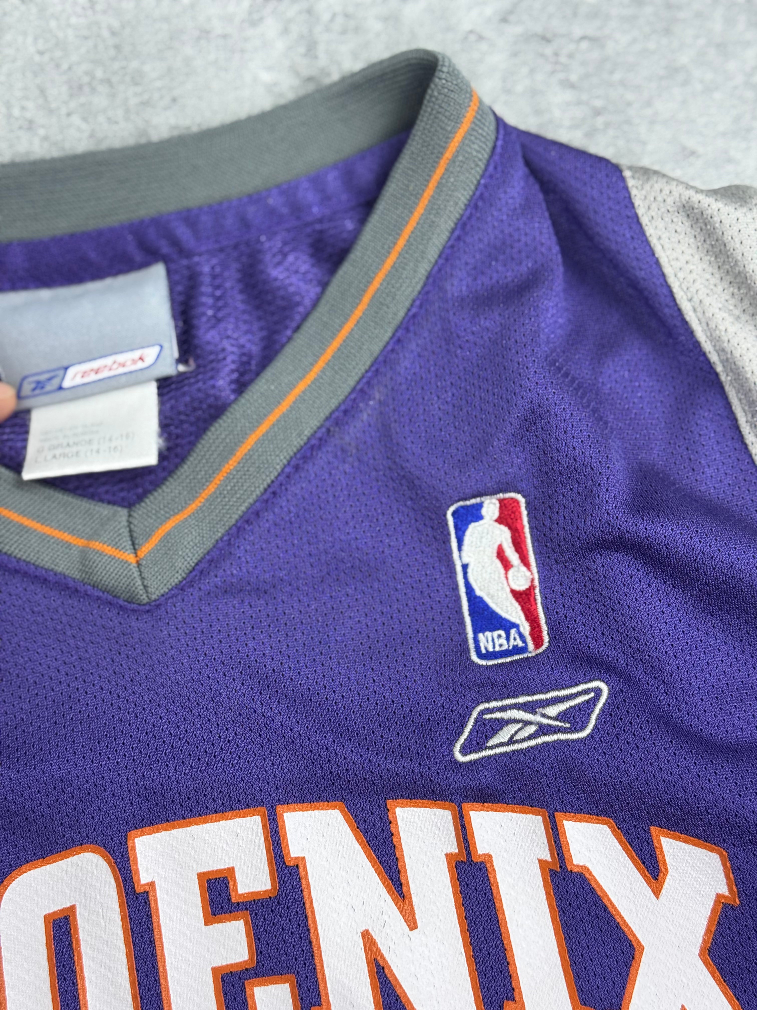 2002-04 Phoenix Suns Stephon Marbury Reebok Vintage Basketball NBA Jersey Koszykarska Koszulka Na Ramiączkach