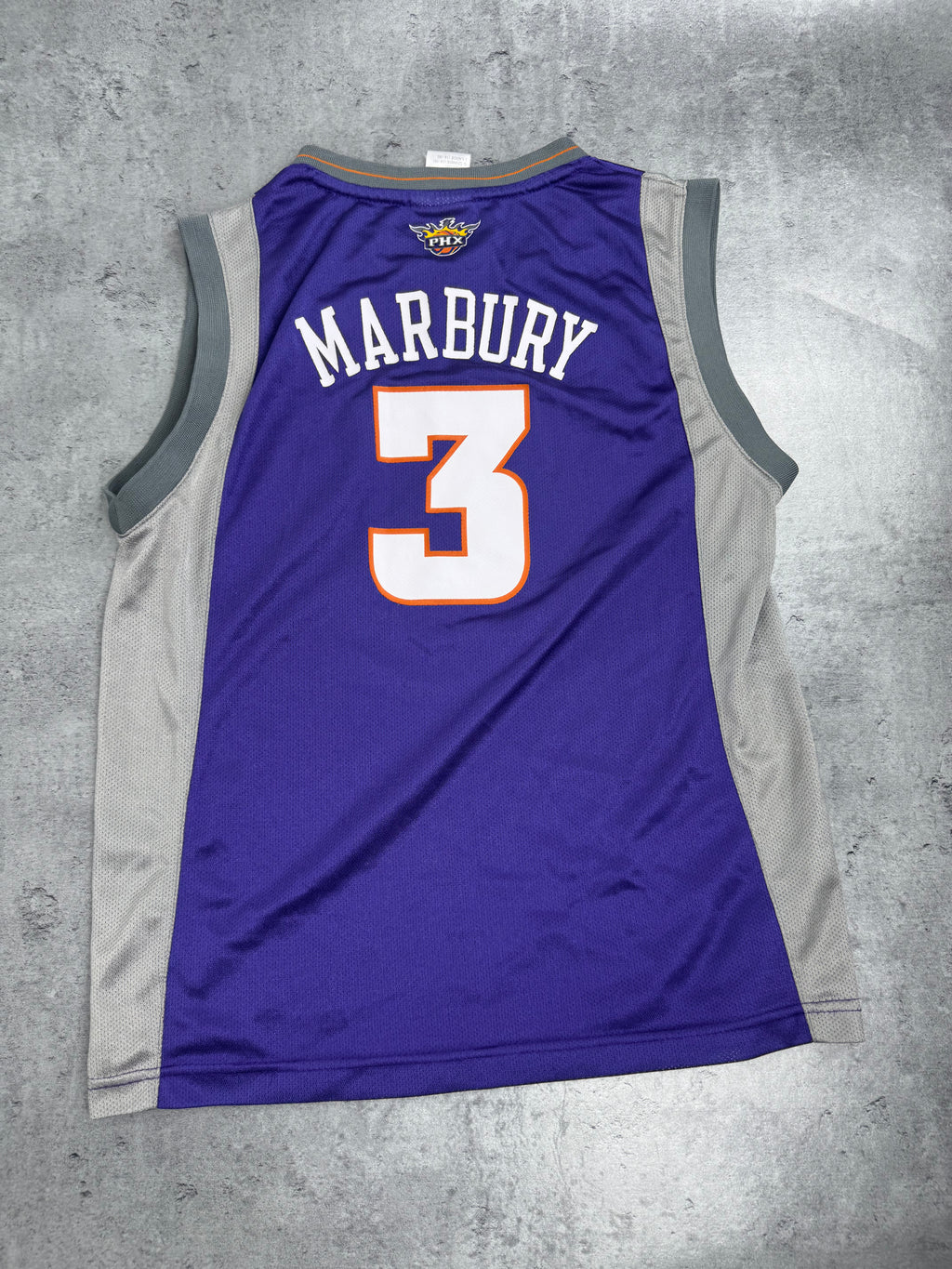 2002-04 Phoenix Suns Stephon Marbury Reebok Vintage Basketball NBA Jersey Koszykarska Koszulka Na Ramiączkach