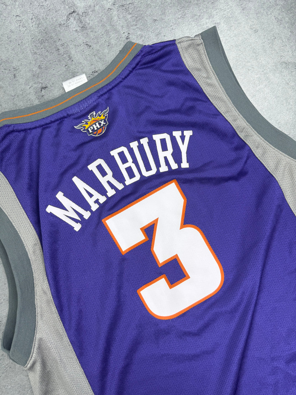 2002-04 Phoenix Suns Stephon Marbury Reebok Vintage Basketball NBA Jersey Koszykarska Koszulka Na Ramiączkach