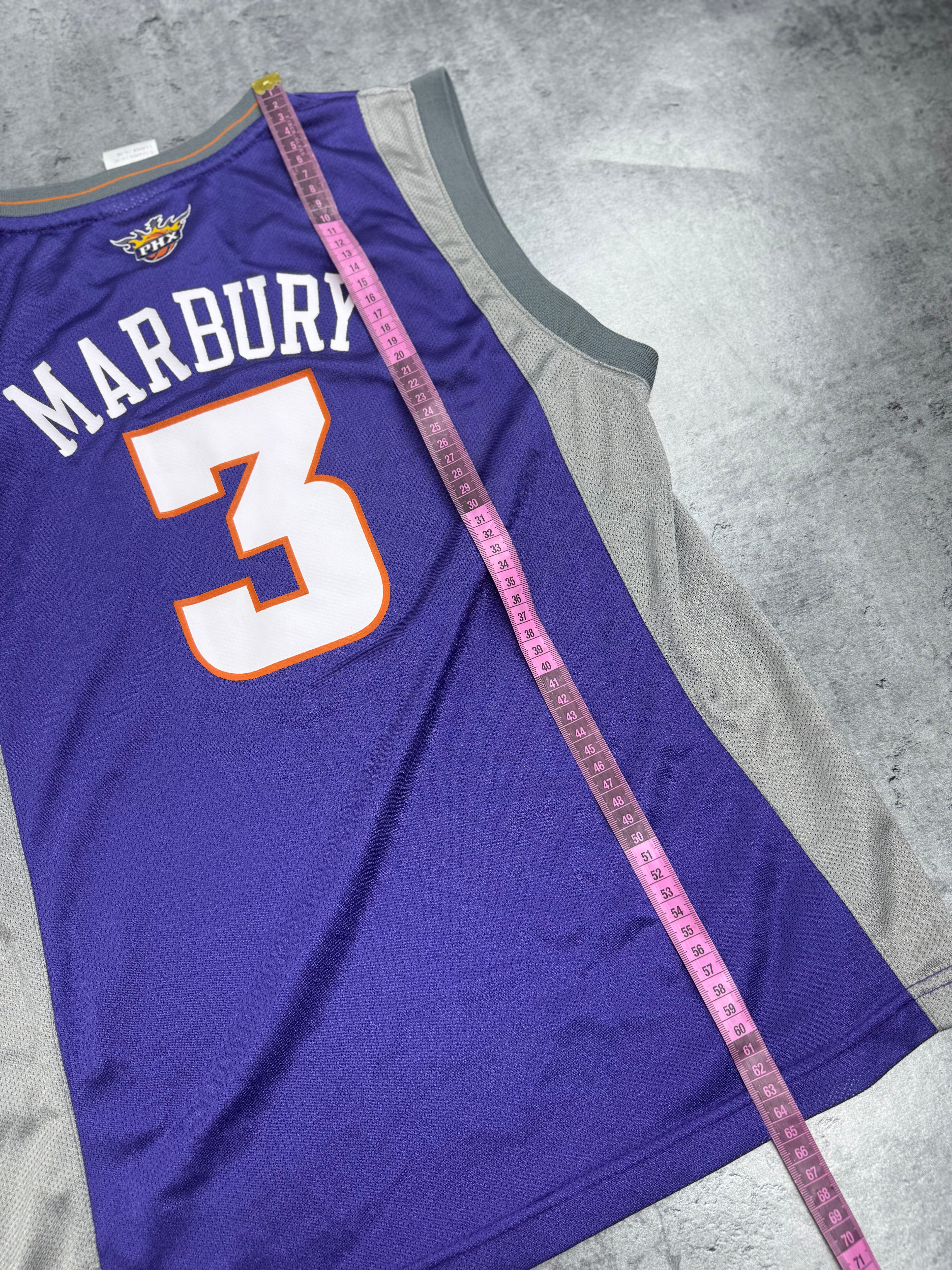 2002-04 Phoenix Suns Stephon Marbury Reebok Vintage Basketball NBA Jersey Koszykarska Koszulka Na Ramiączkach