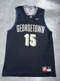 90s Nike Georgetown University Hoyas NCAA Basketball Jersey Uniwersytecka Koszulka Koszykarska