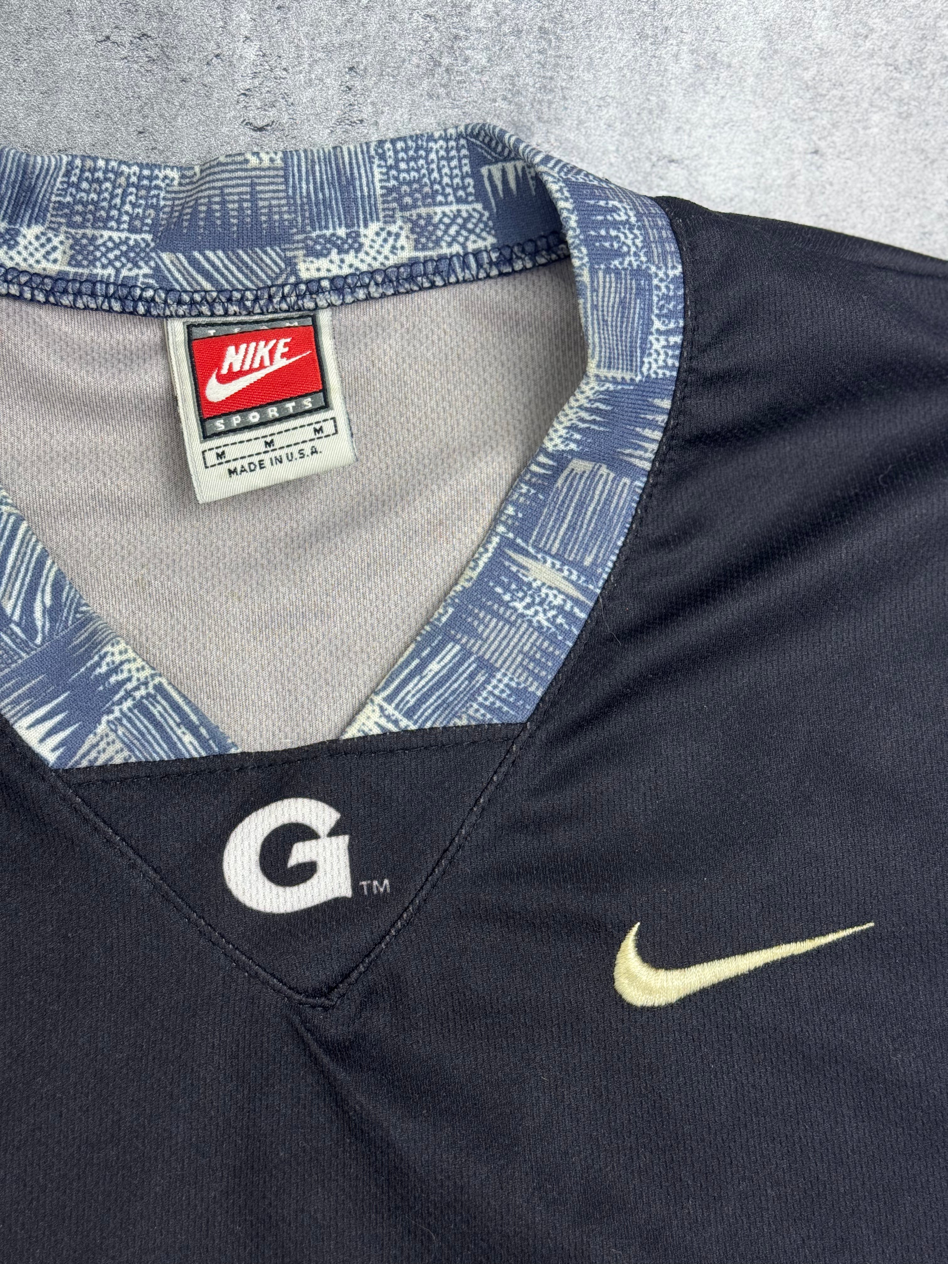 90s Nike Georgetown University Hoyas NCAA Basketball Jersey Uniwersytecka Koszulka Koszykarska