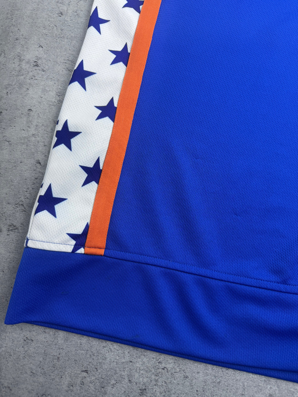 Champion New York Knicks 1972-1973 NBA Warm Up Shooting Shirt Jersey Koszykarska Overszied