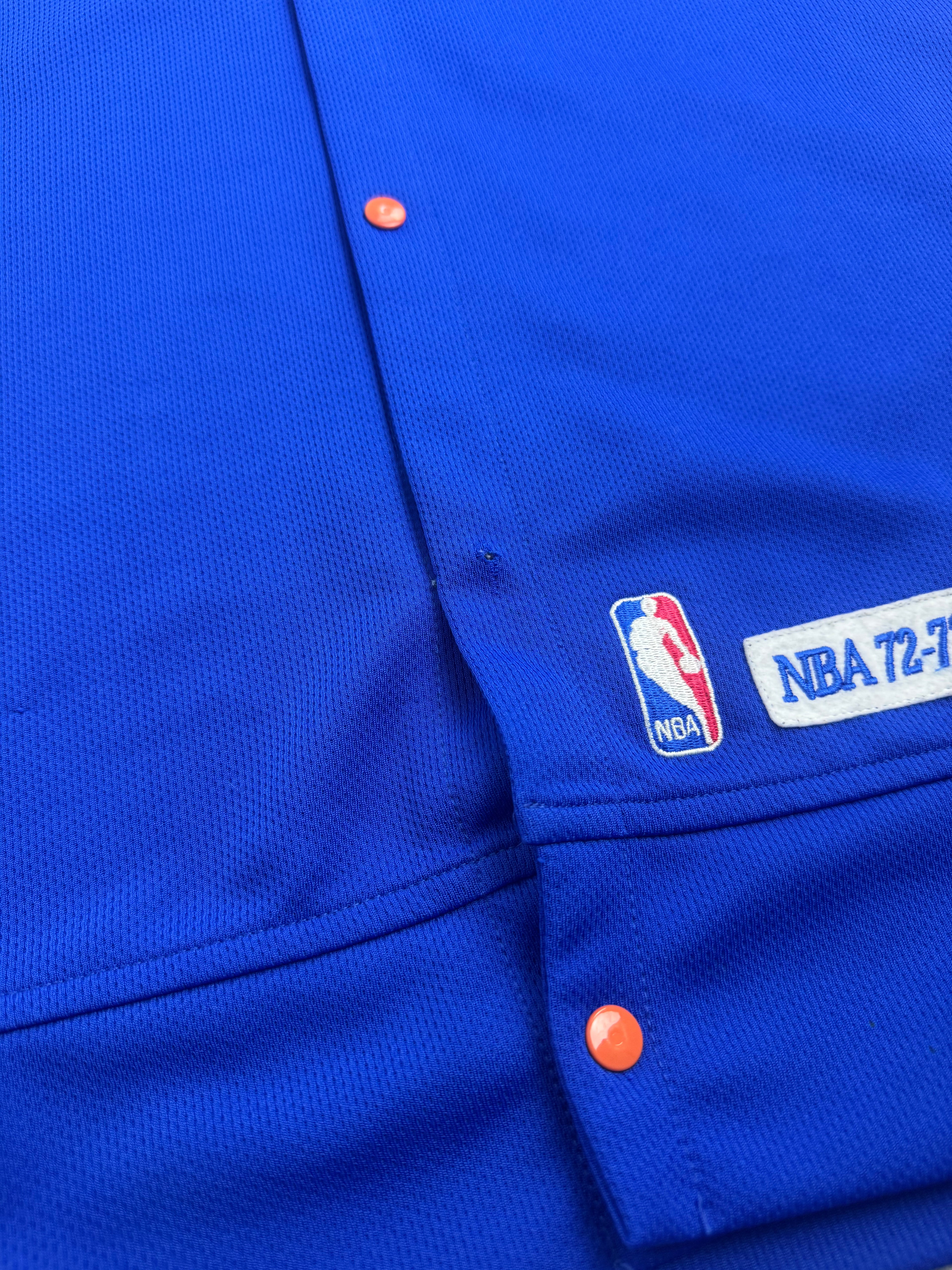 Champion New York Knicks 1972-1973 NBA Warm Up Shooting Shirt Jersey Koszykarska Overszied