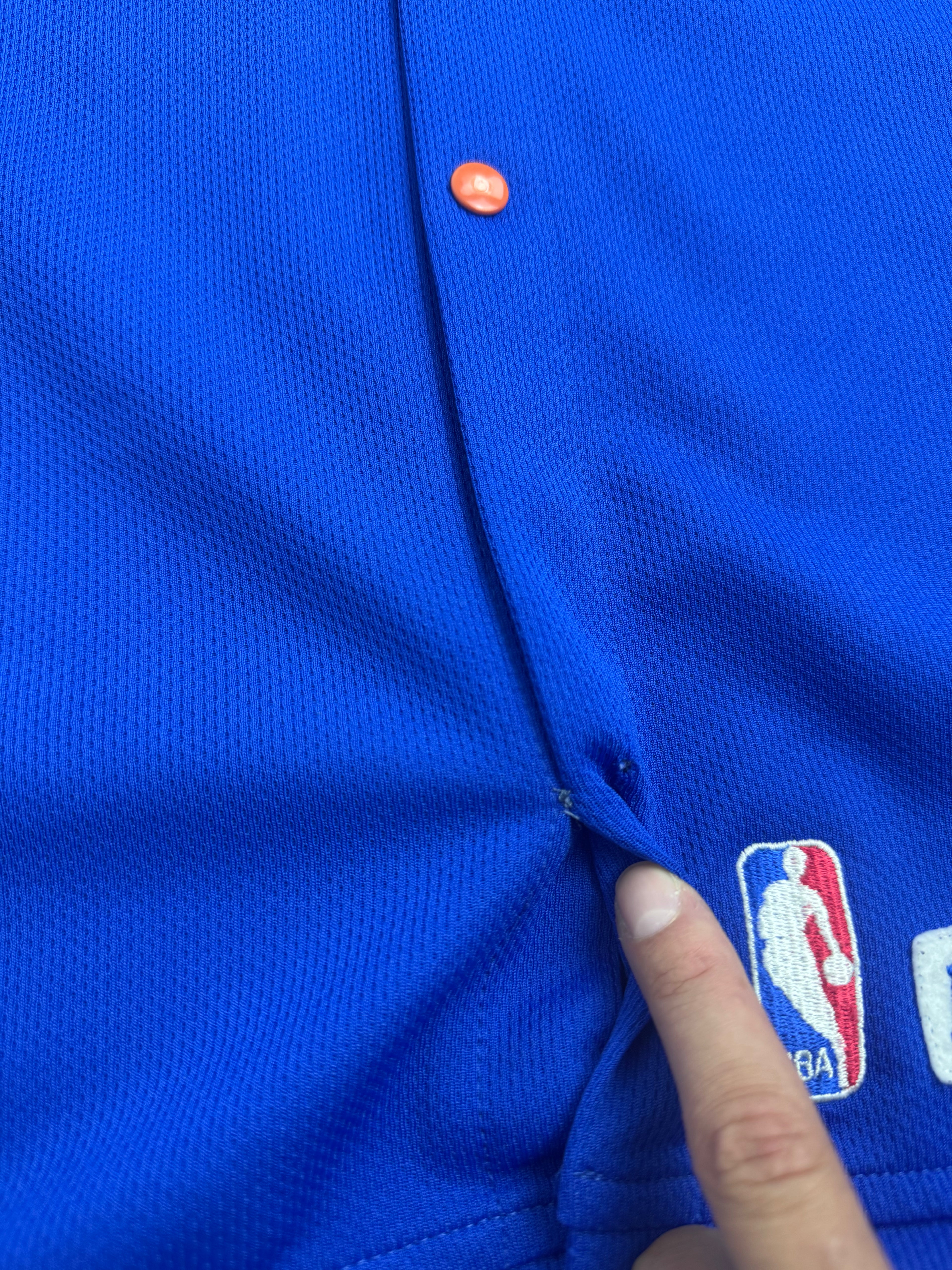 Champion New York Knicks 1972-1973 NBA Warm Up Shooting Shirt Jersey Koszykarska Overszied
