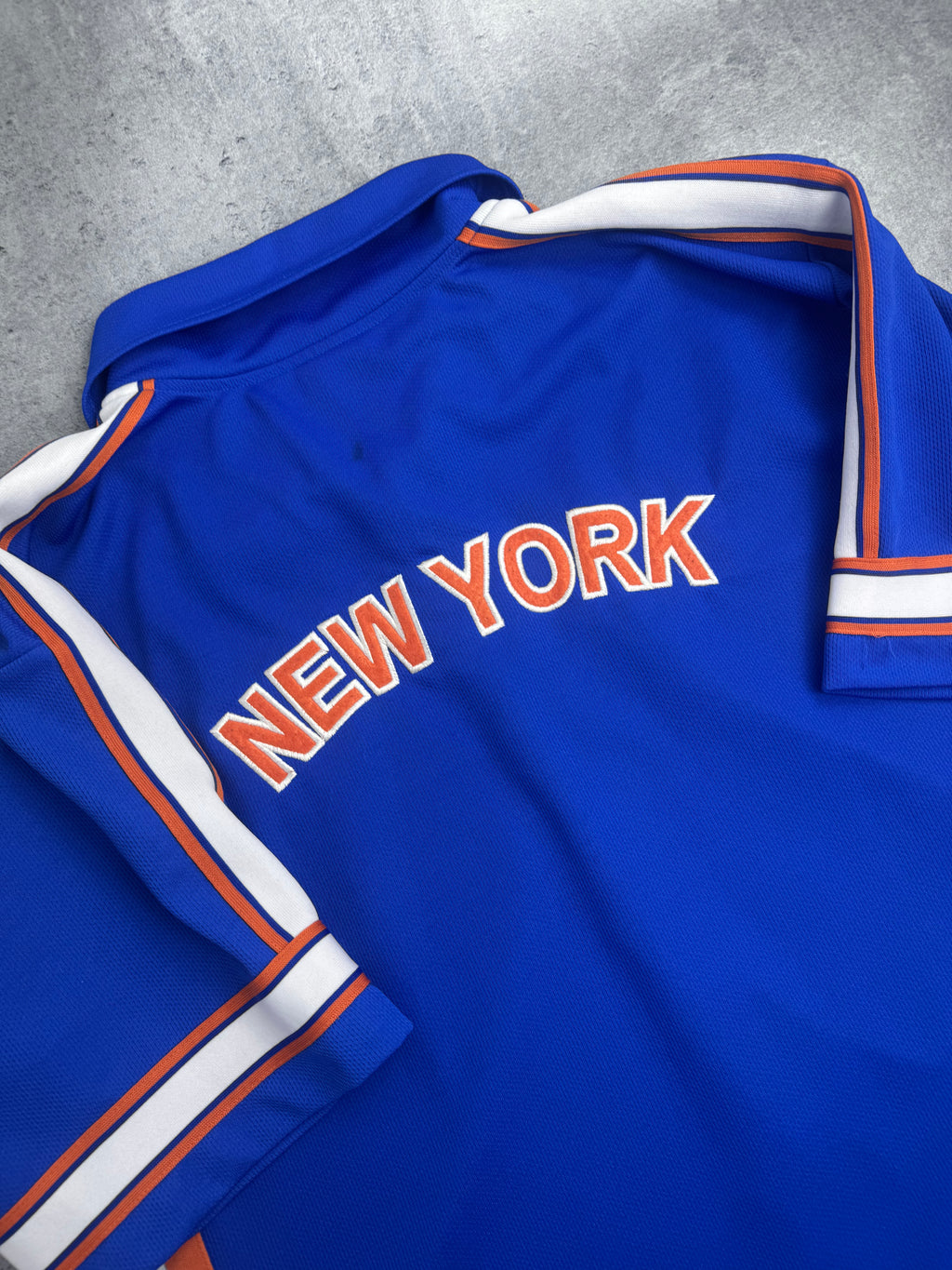 Champion New York Knicks 1972-1973 NBA Warm Up Shooting Shirt Jersey Koszykarska Overszied