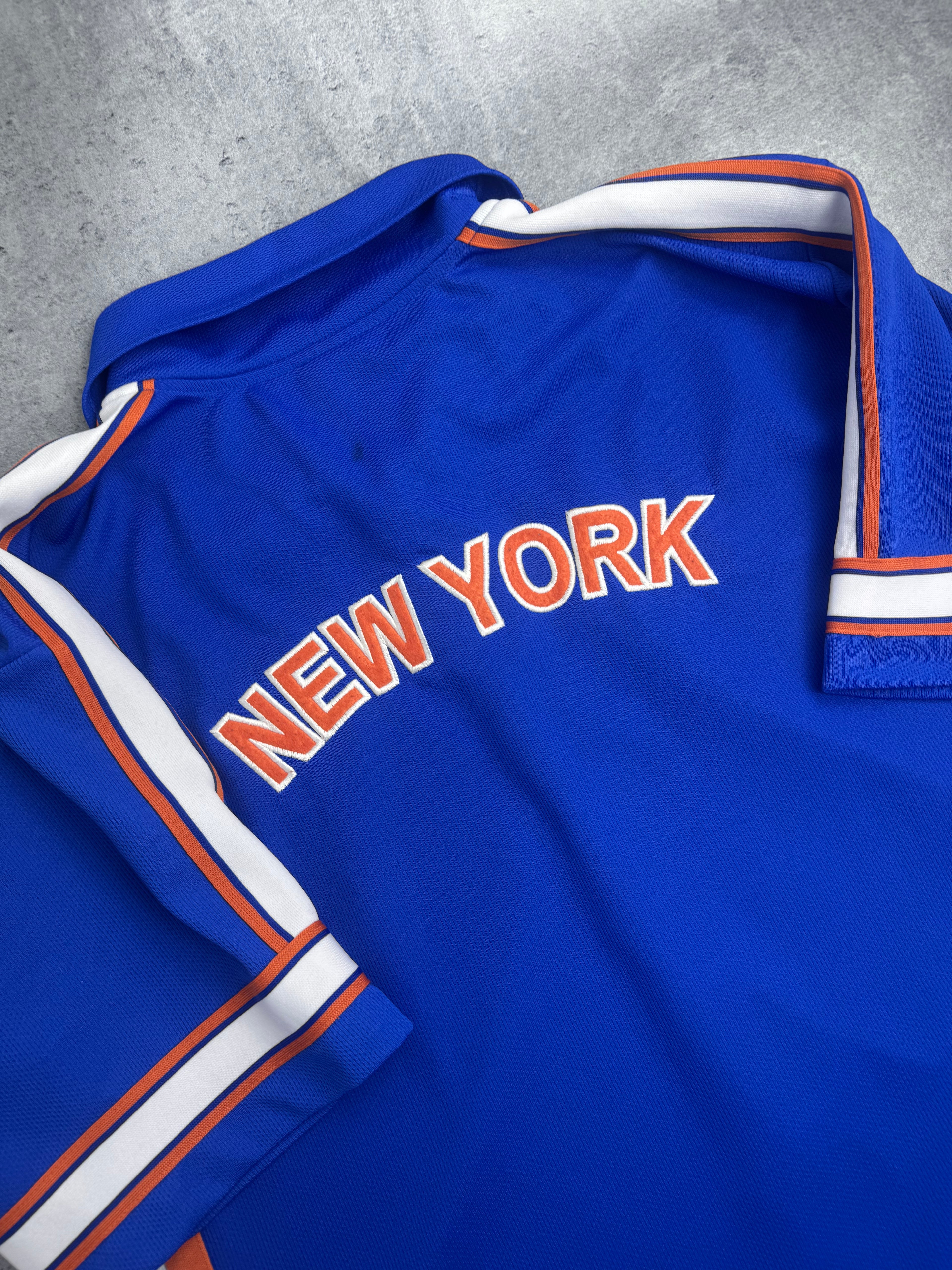 Champion New York Knicks 1972-1973 NBA Warm Up Shooting Shirt Jersey Koszykarska Overszied