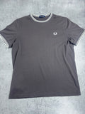 Fred Perry Koszulka Minimalistyczna z Logo Ringer Tee