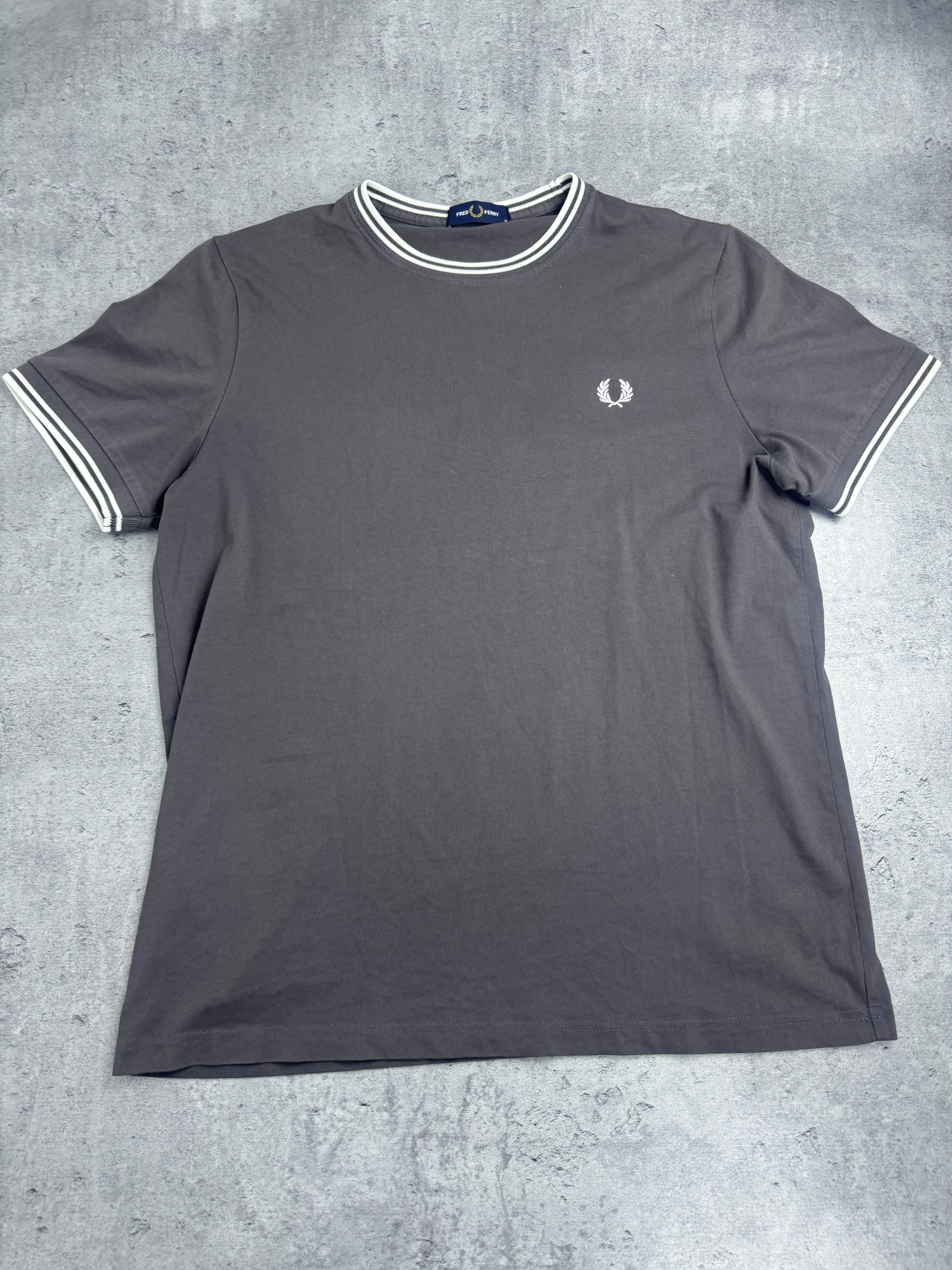 Fred Perry Koszulka Minimalistyczna z Logo Ringer Tee