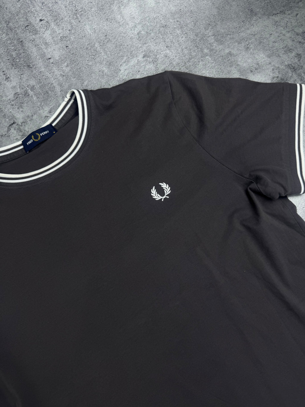 Fred Perry Koszulka Minimalistyczna z Logo Ringer Tee
