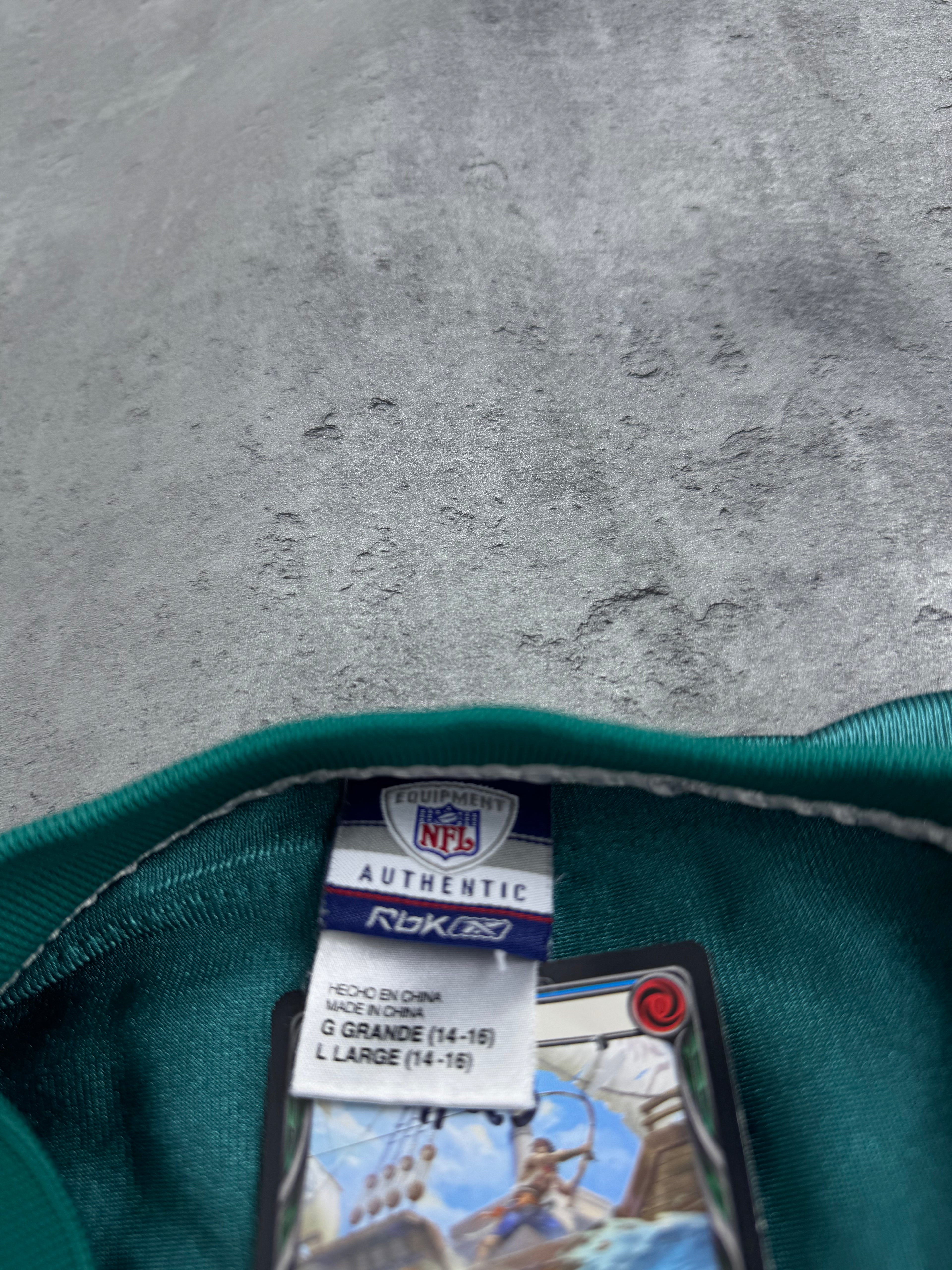Reebok NFL Ronnie Brown Miami Dolphins Oversized Football Jersey vintage y2k oversized