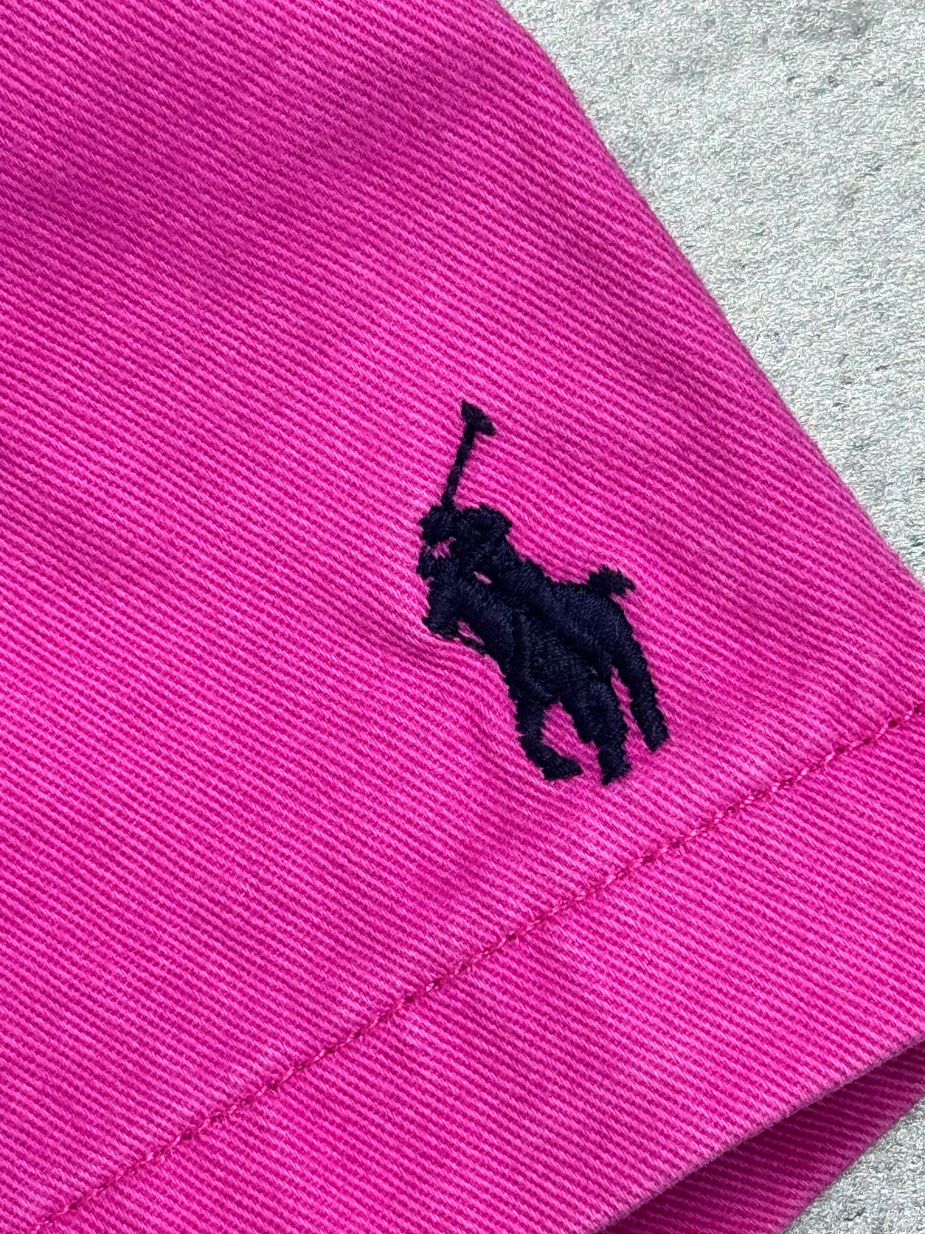 Polo by Ralph Lauren Sport Krótkie Spodenki Szorty Różowe Jeansowe Vintage 2000s
