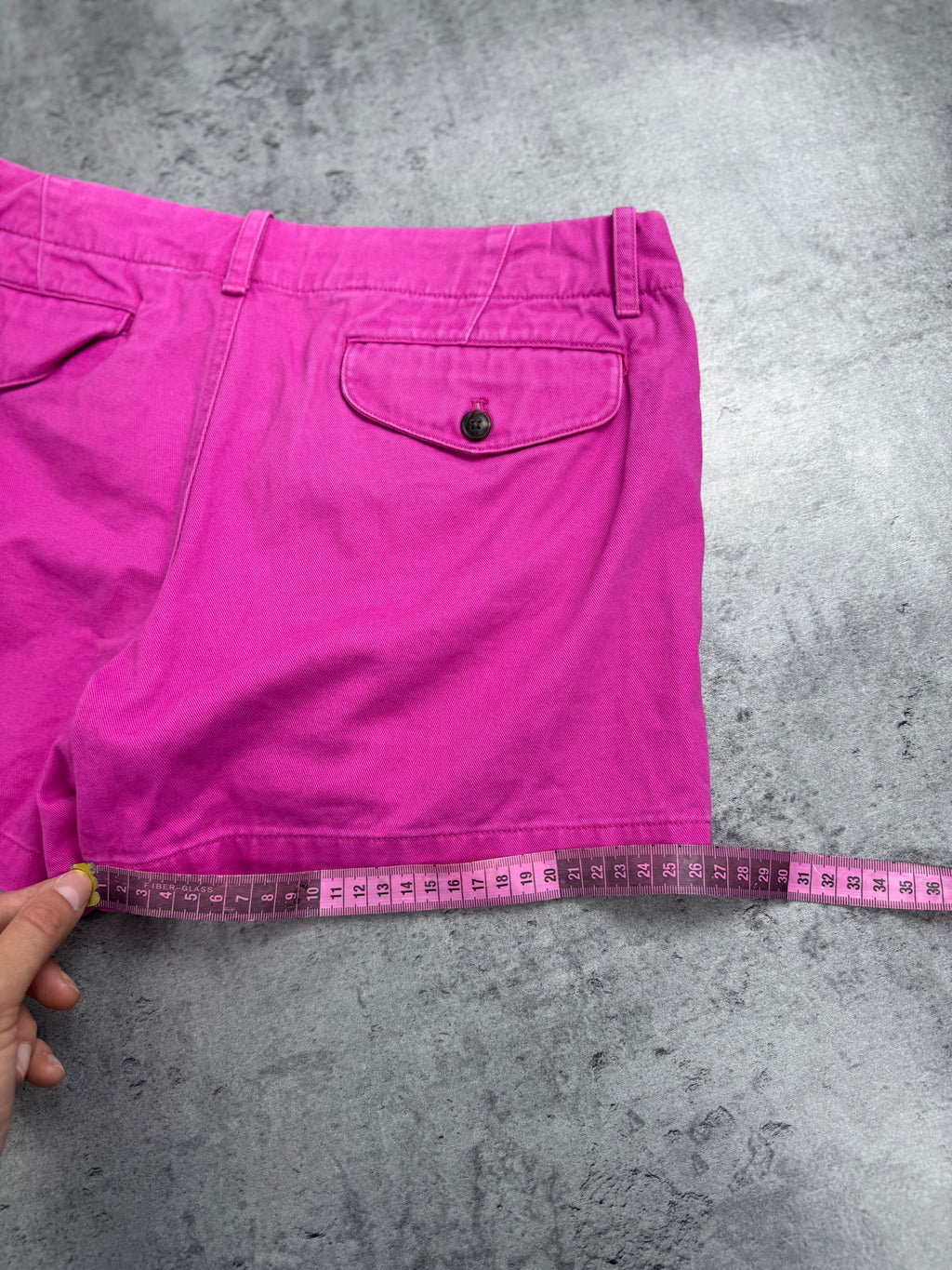 Polo by Ralph Lauren Sport Krótkie Spodenki Szorty Różowe Jeansowe Vintage 2000s