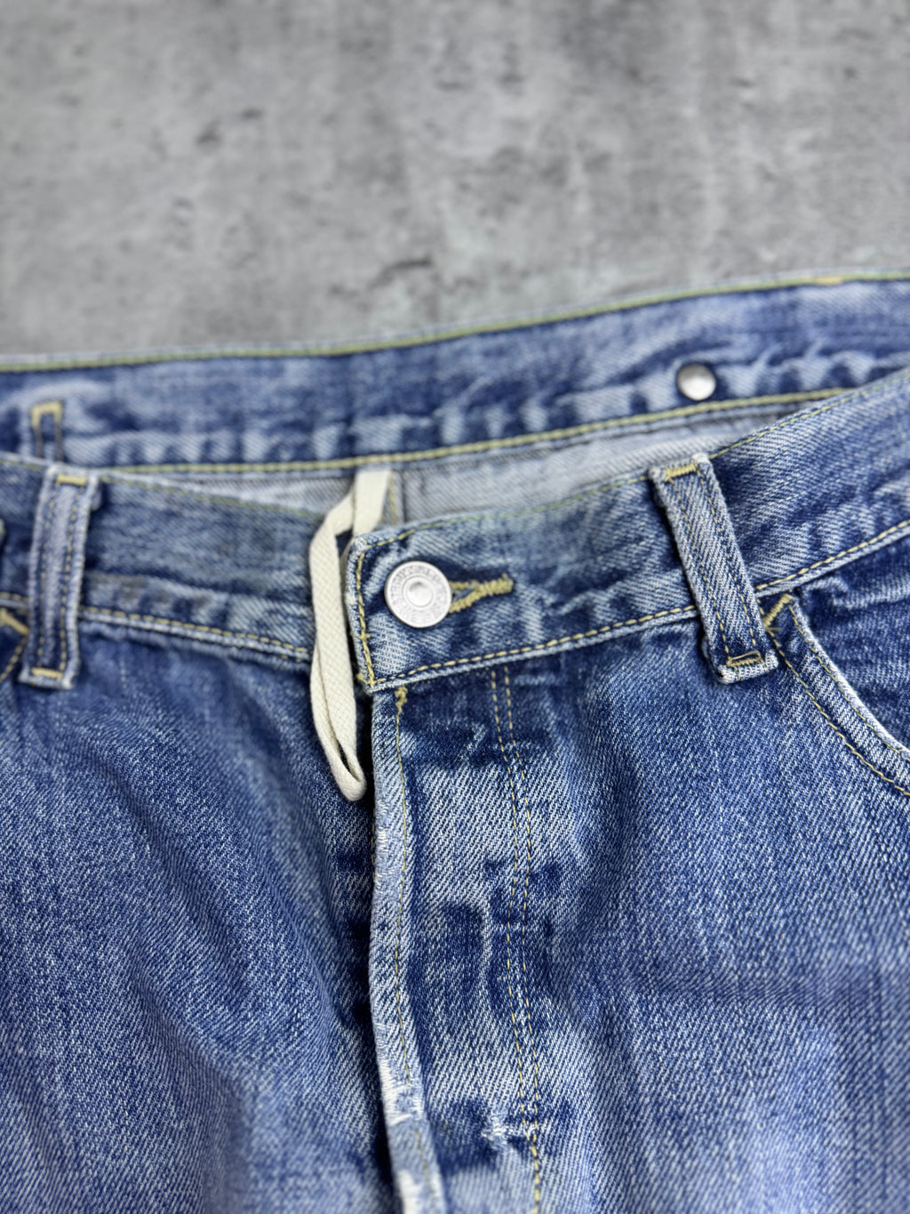 2003 Levi's Engineered Baggy Spodenki Jeansowe Vintage 2000s