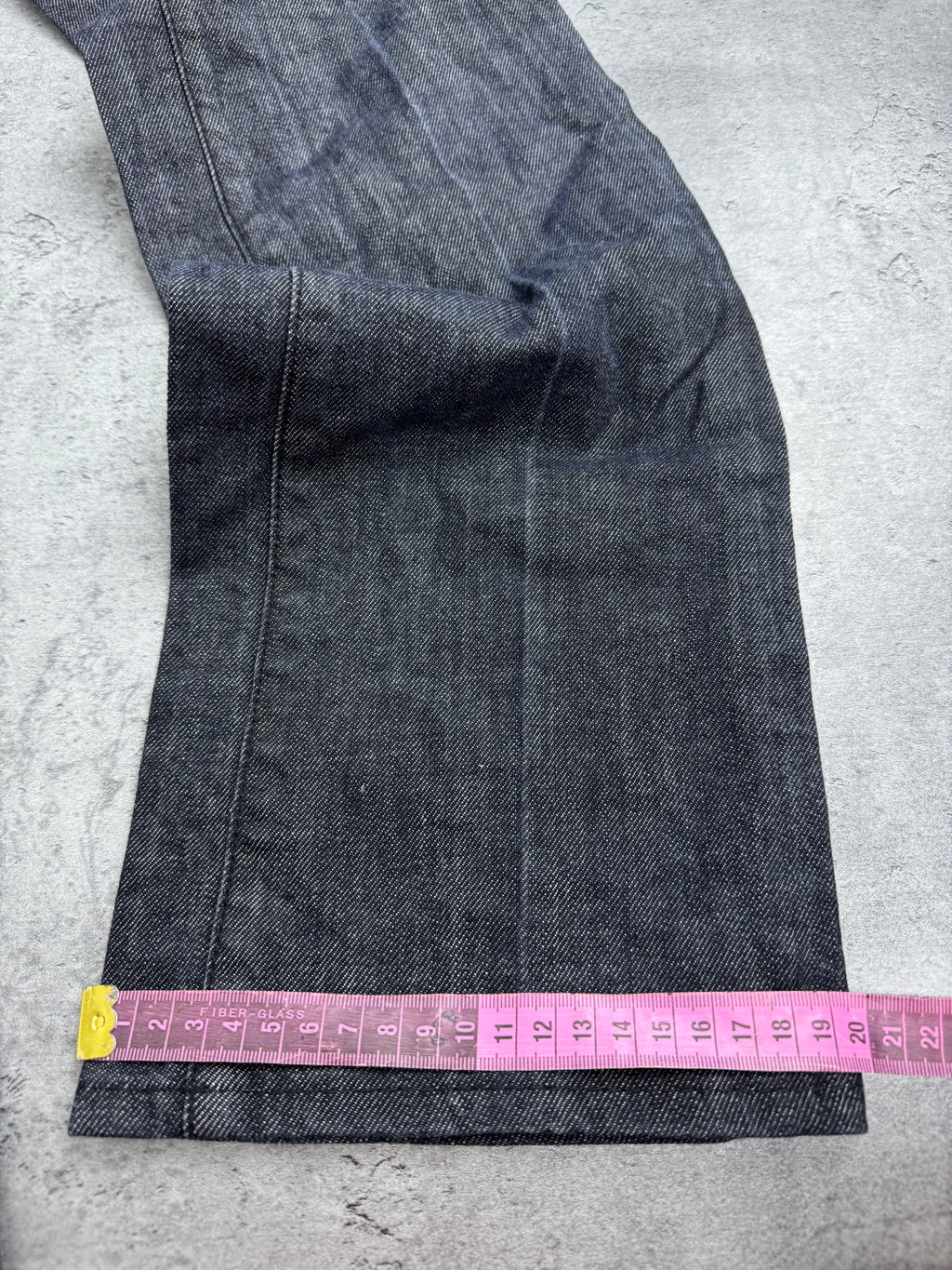 Hugo Boss Y2K Studs Spodnie Straight Leg Czarne Szare JE175