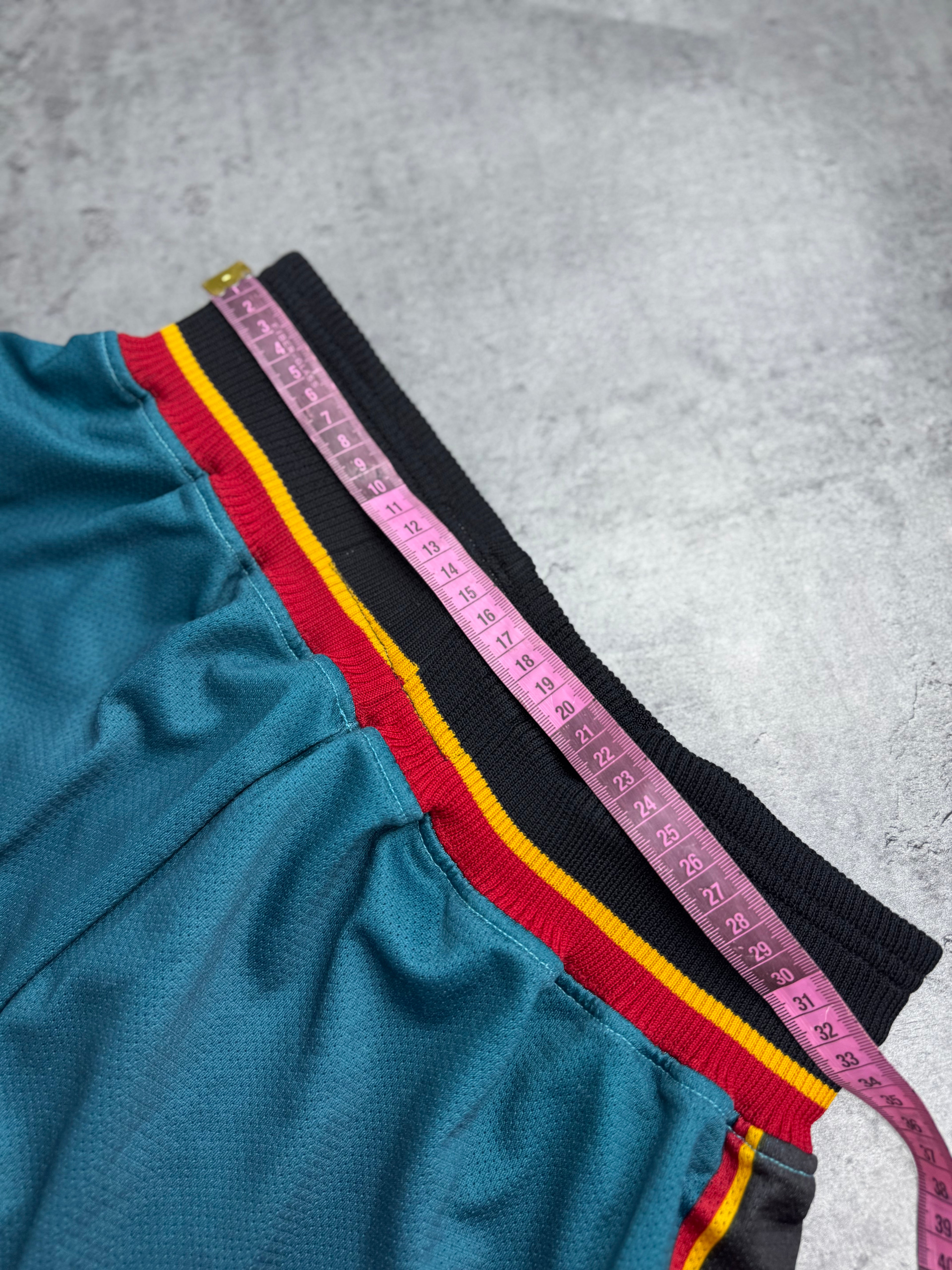 1996 Champion Detroit Pistons Spodenki Sportowe Koszykarskie Meczowe Vintage 90s NBA Shorts