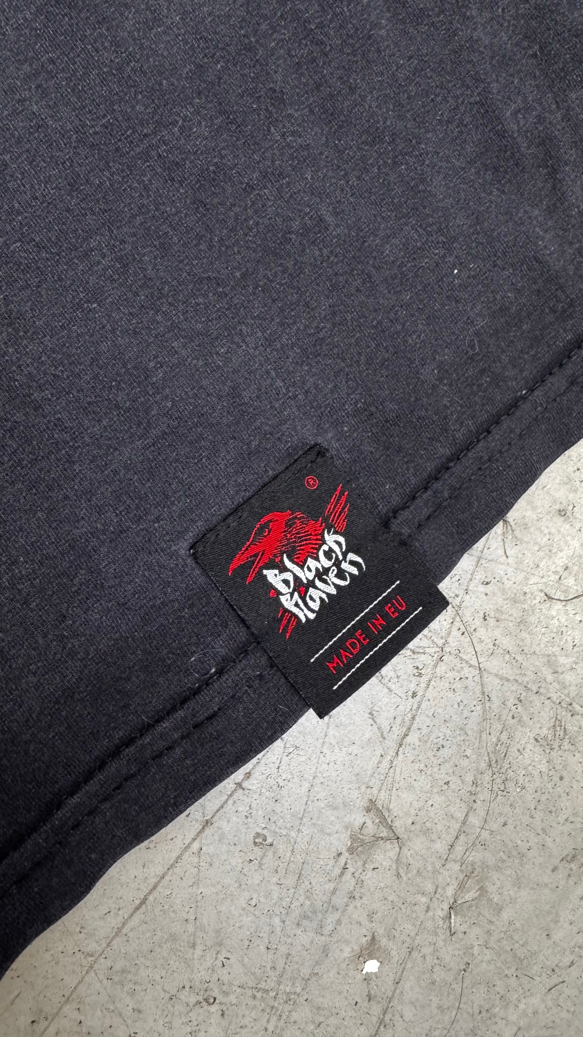 T-shirt Black Haven – Styl Affliction / Cyber Y2K / Grunge Grunge
