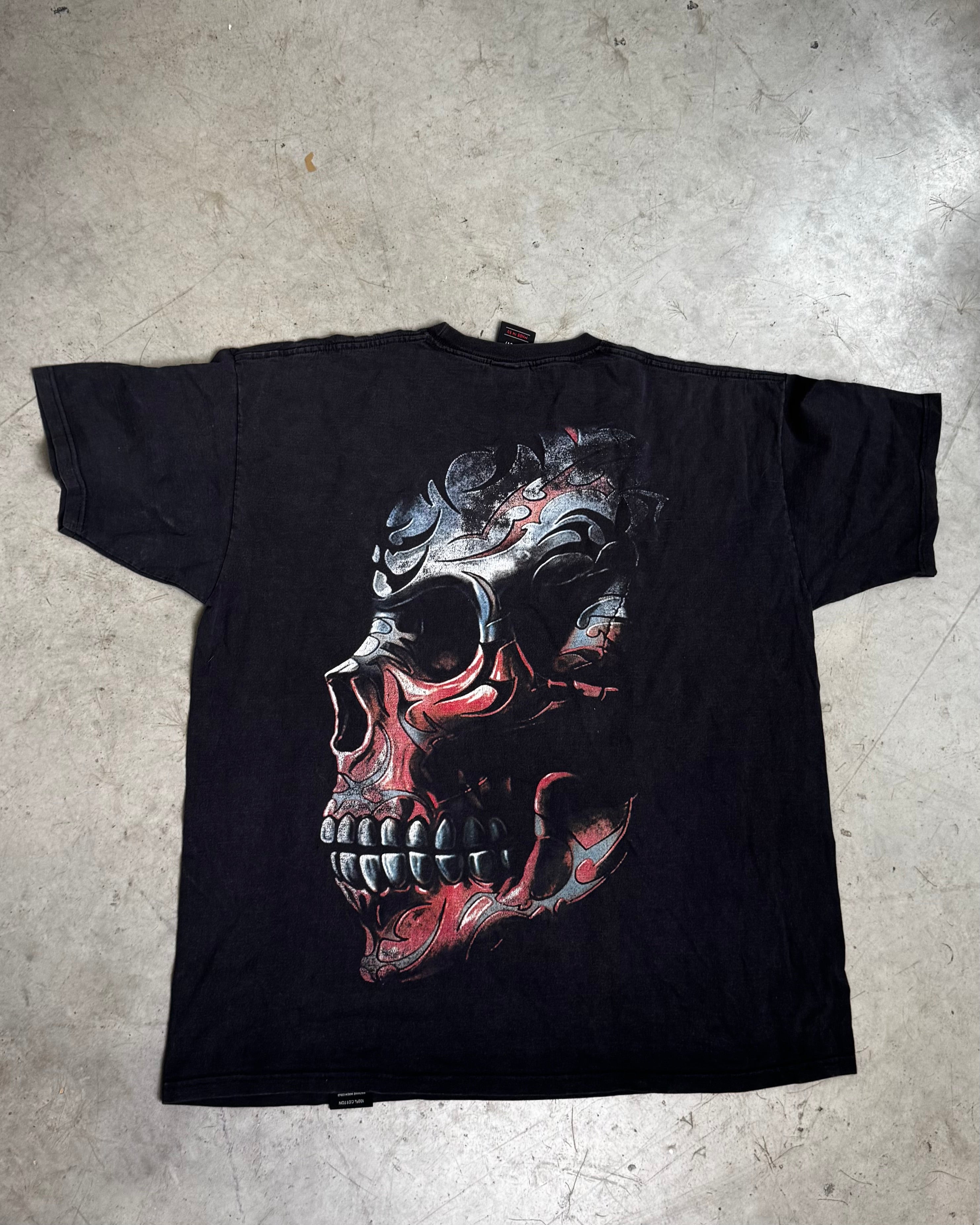 T-shirt Black Haven – Styl Affliction / Cyber Y2K / Grunge Grunge