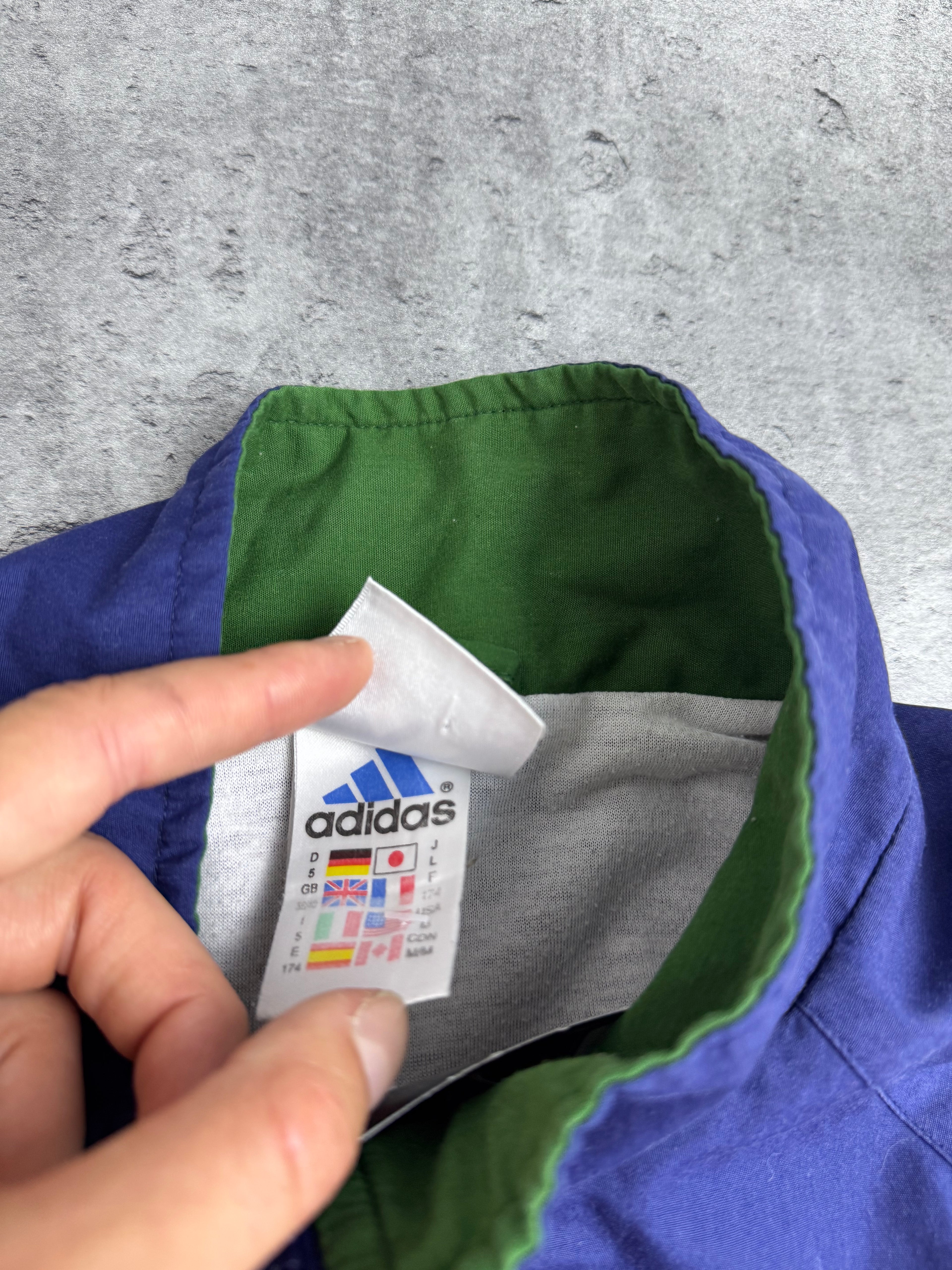 Adidas 90s Tracksuit Set Komplet Dresowy Vintage Kurtka i Spodnie Dresy