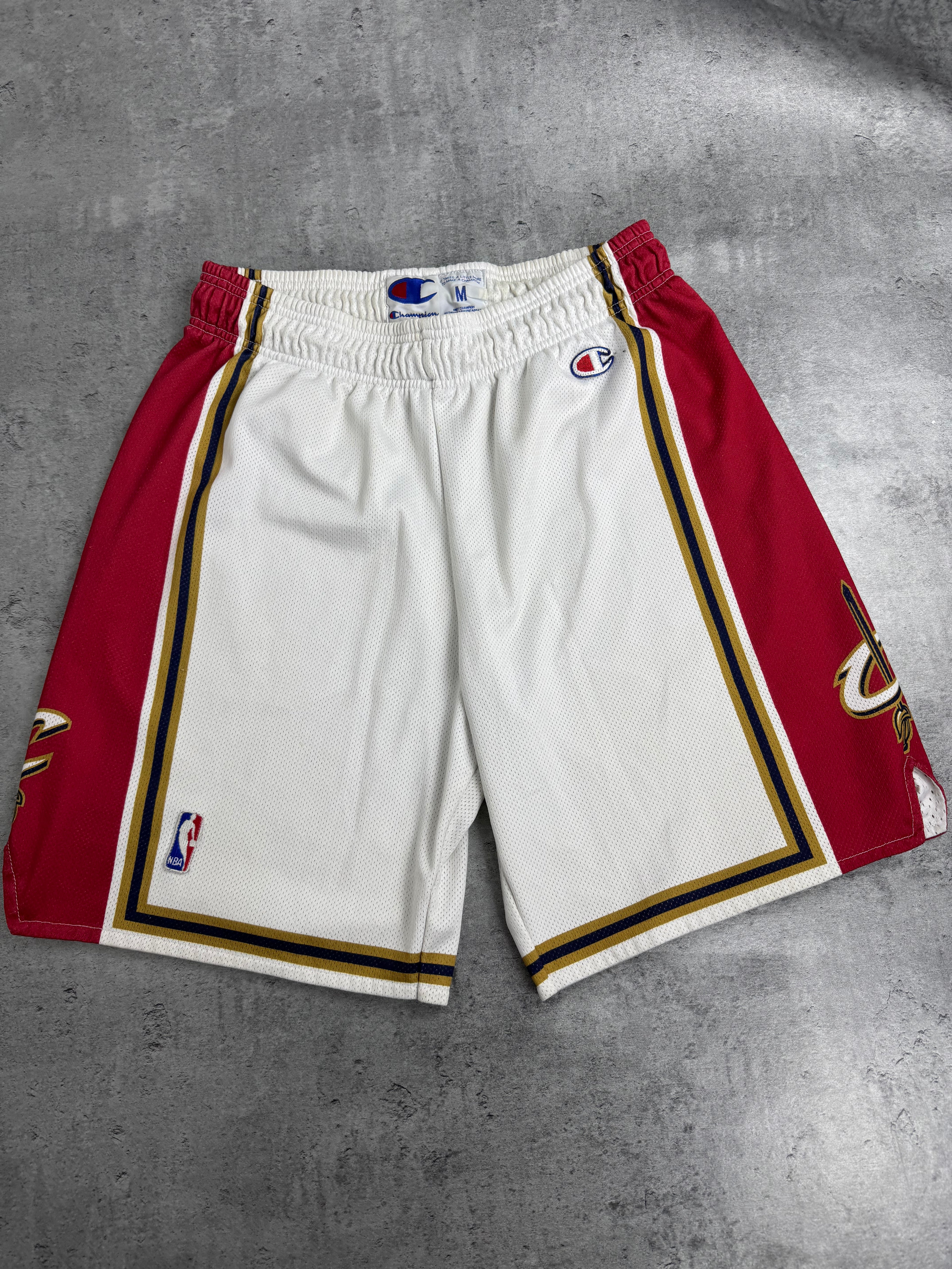 2000s Champion Cleveland Cavaliers Basketball NBA Shorts Spodenki Koszykarskie NBA