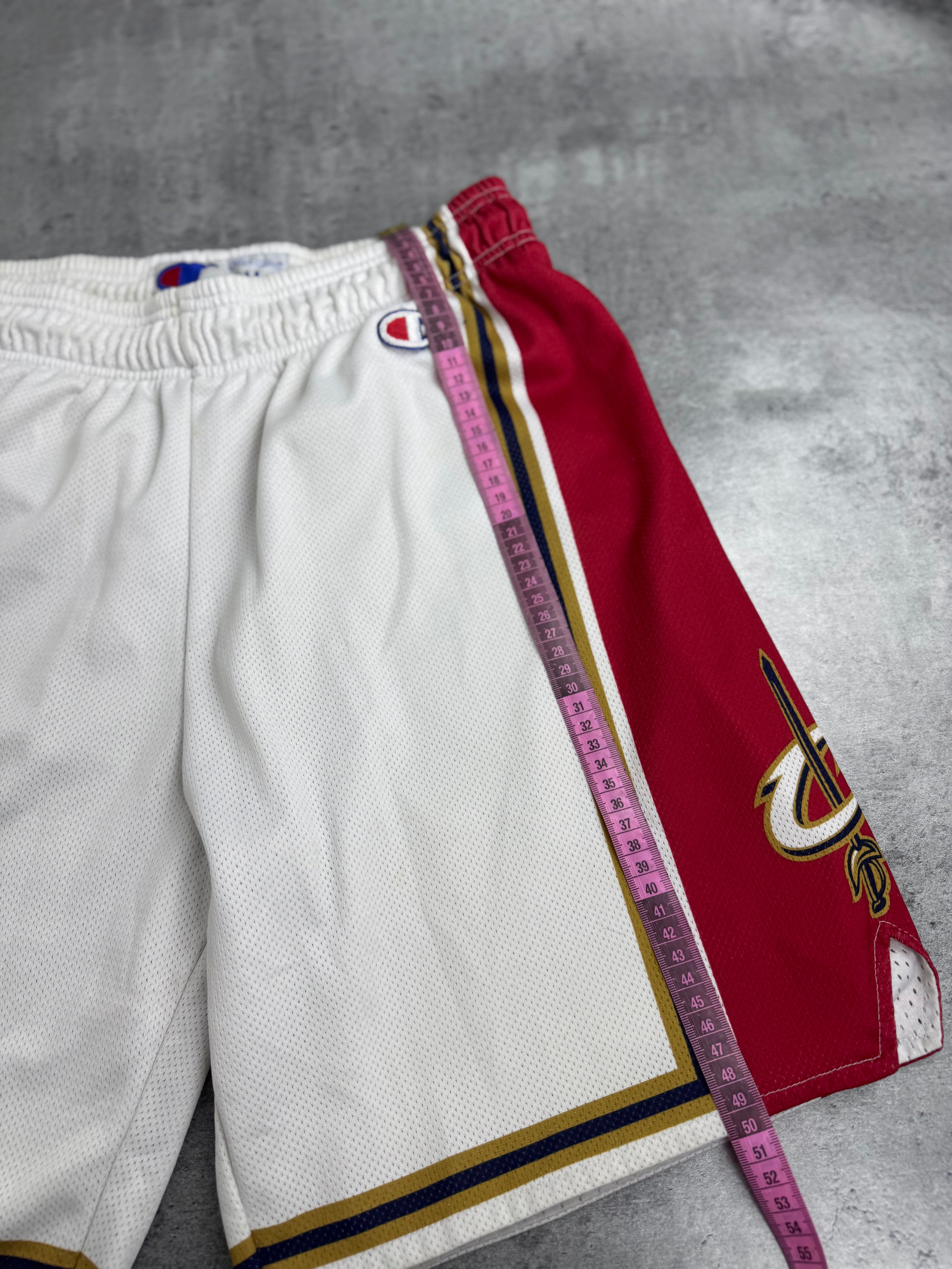 2000s Champion Cleveland Cavaliers Basketball NBA Shorts Spodenki Koszykarskie NBA