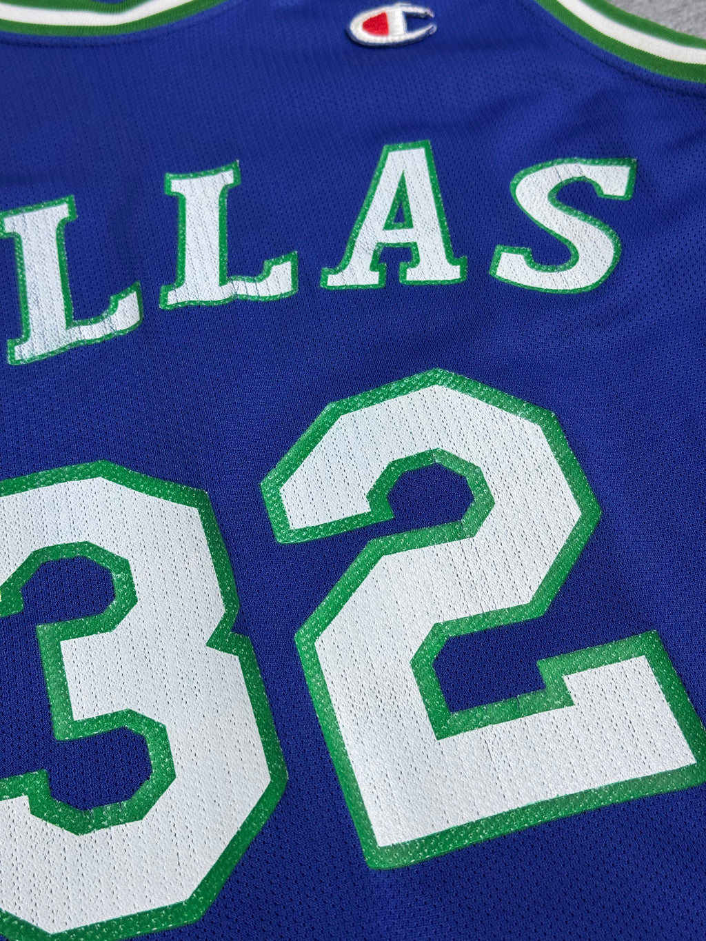 90s Dallas Mavericks NBA Koszulka Koszykarska Basketball Jersey Jamal Mashburn Champion Vintage