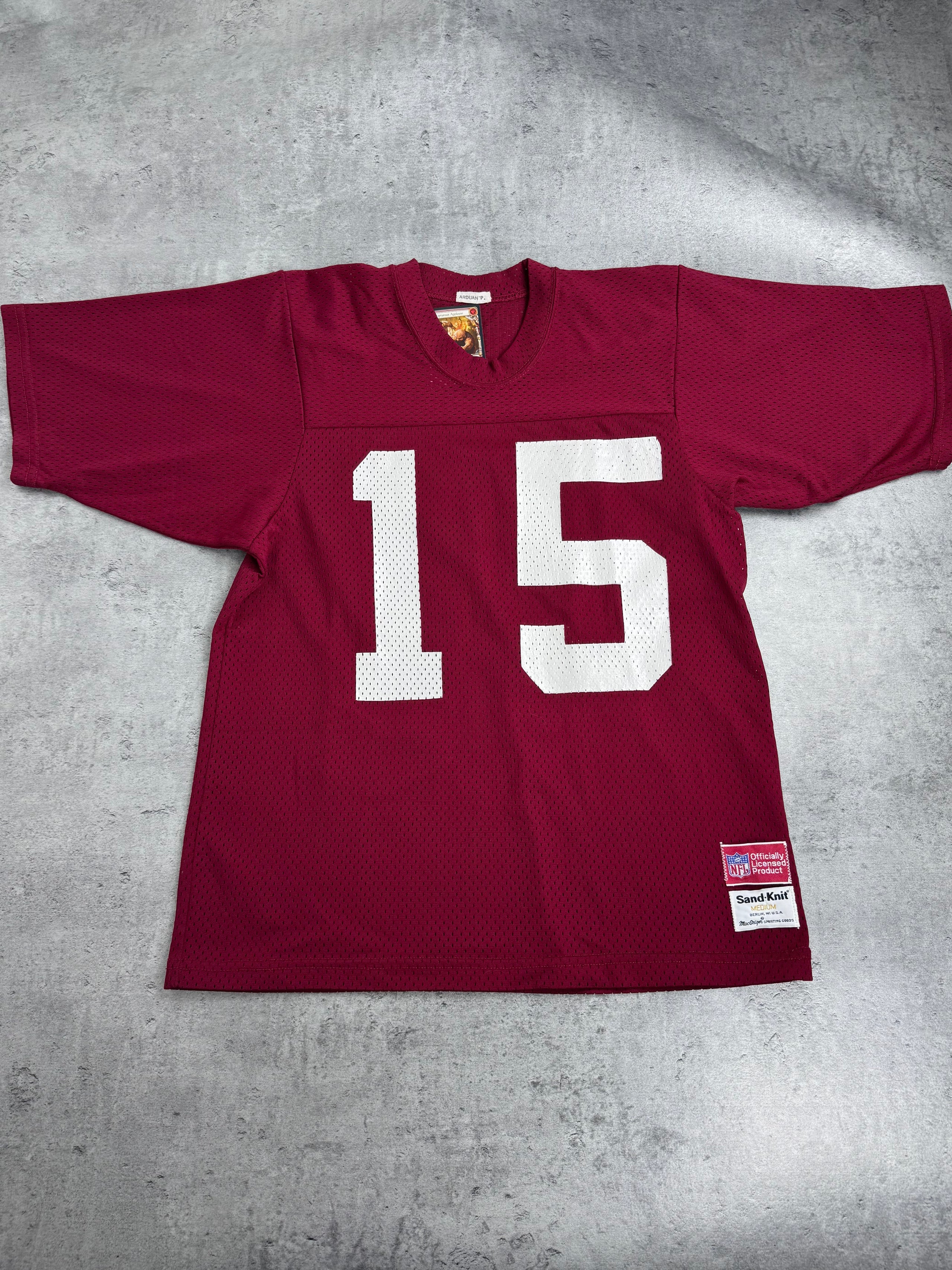 80s Sand Knit NFL Koszulka Oversized American Football Jersey True Vintage #15