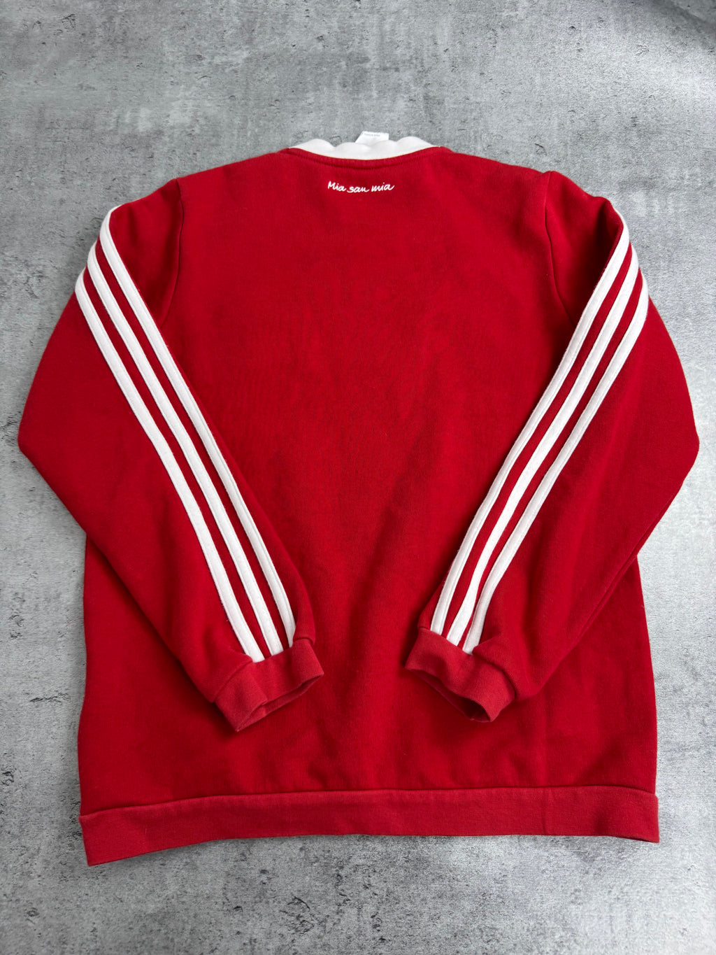 2013-14 Bayern Munich Bluza Crewneck Dziecięca 11-12Y Adidas Sportowa Piłkarska