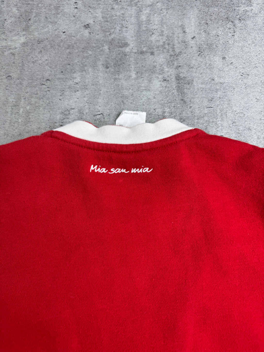 2013-14 Bayern Munich Bluza Crewneck Dziecięca 11-12Y Adidas Sportowa Piłkarska