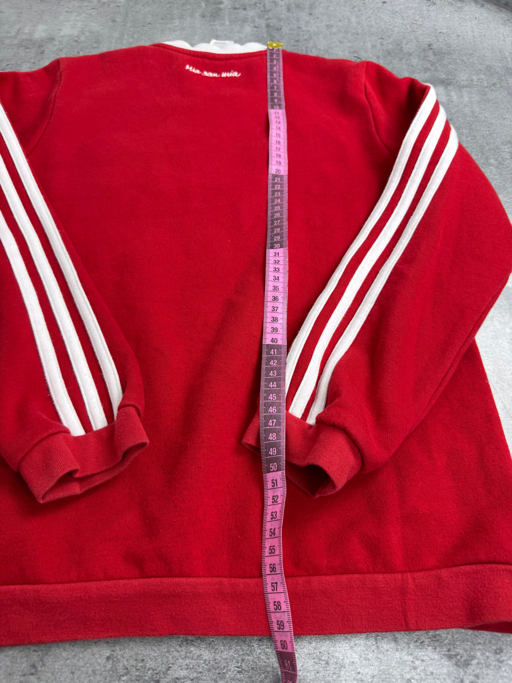 2013-14 Bayern Munich Bluza Crewneck Dziecięca 11-12Y Adidas Sportowa Piłkarska