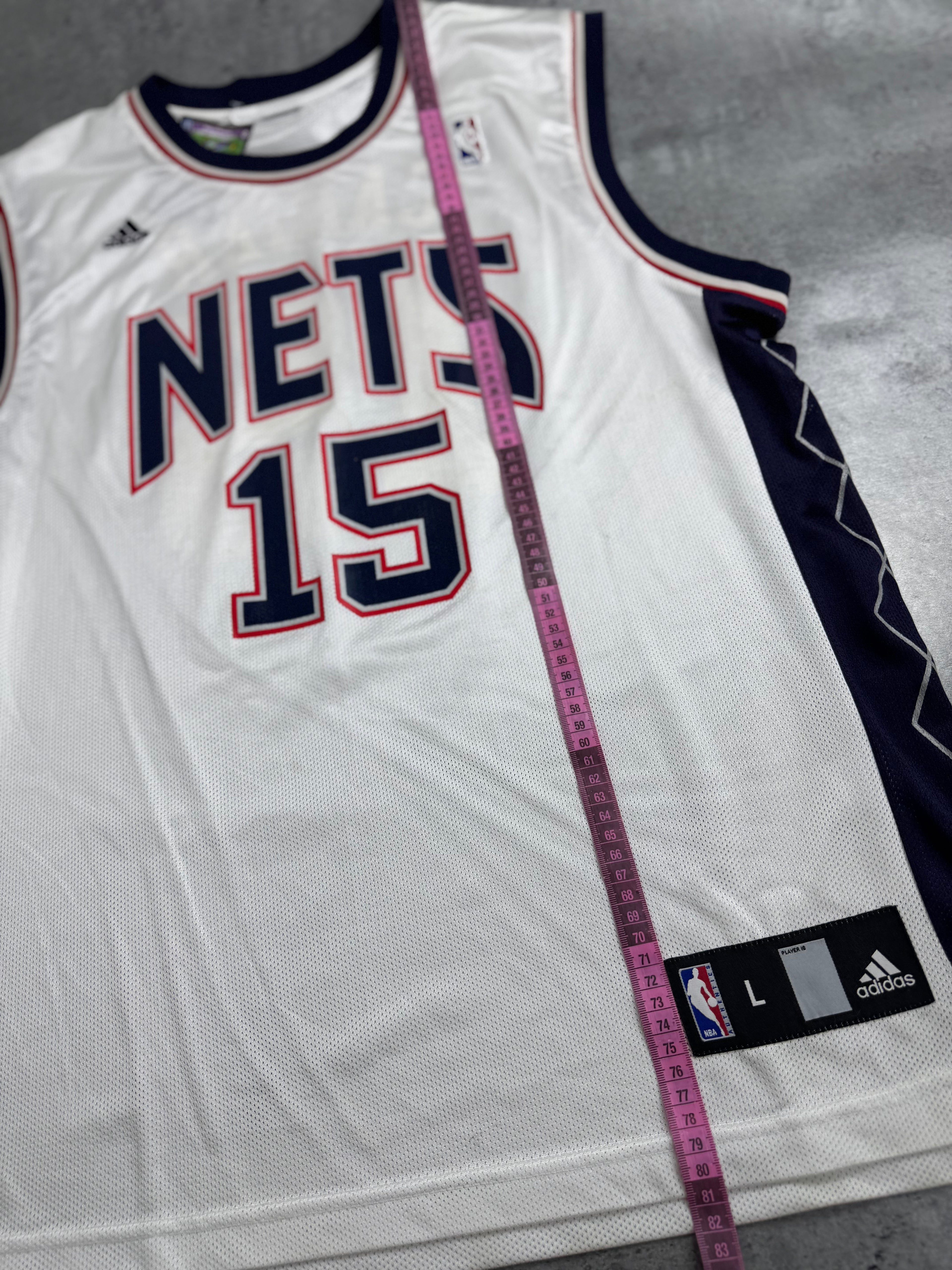 Vince Carter Adidas New Jersey Nets Koszulka Koszykarska NBA Basketball Jersey Home #15