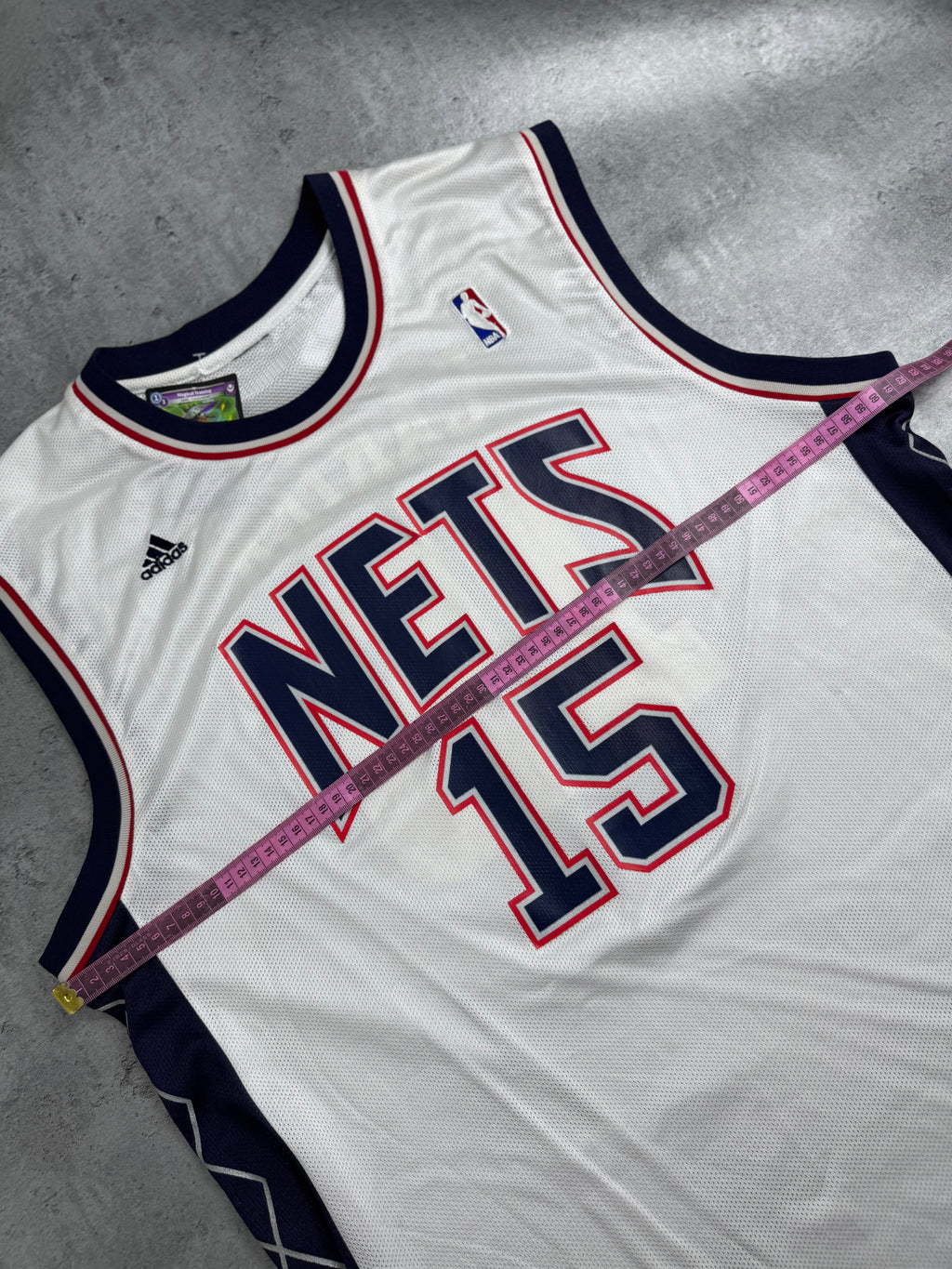 Vince Carter Adidas New Jersey Nets Koszulka Koszykarska NBA Basketball Jersey Home #15