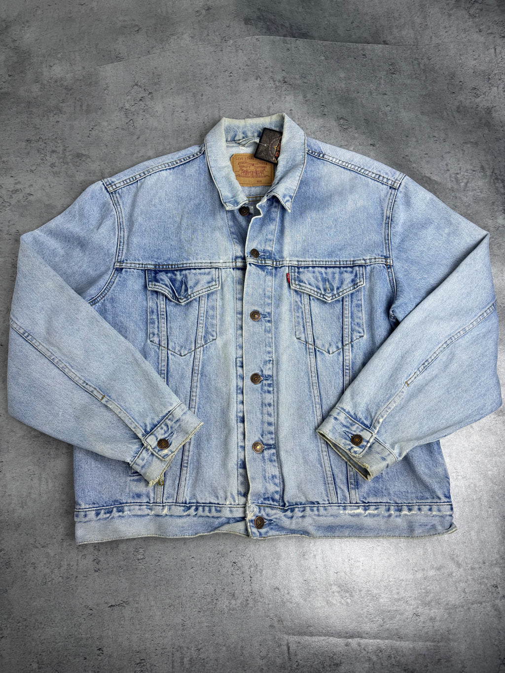 1996 Levi's Katana Jeansowa Kurtka Denim Trucker Jacket Jeans 90s Vintage