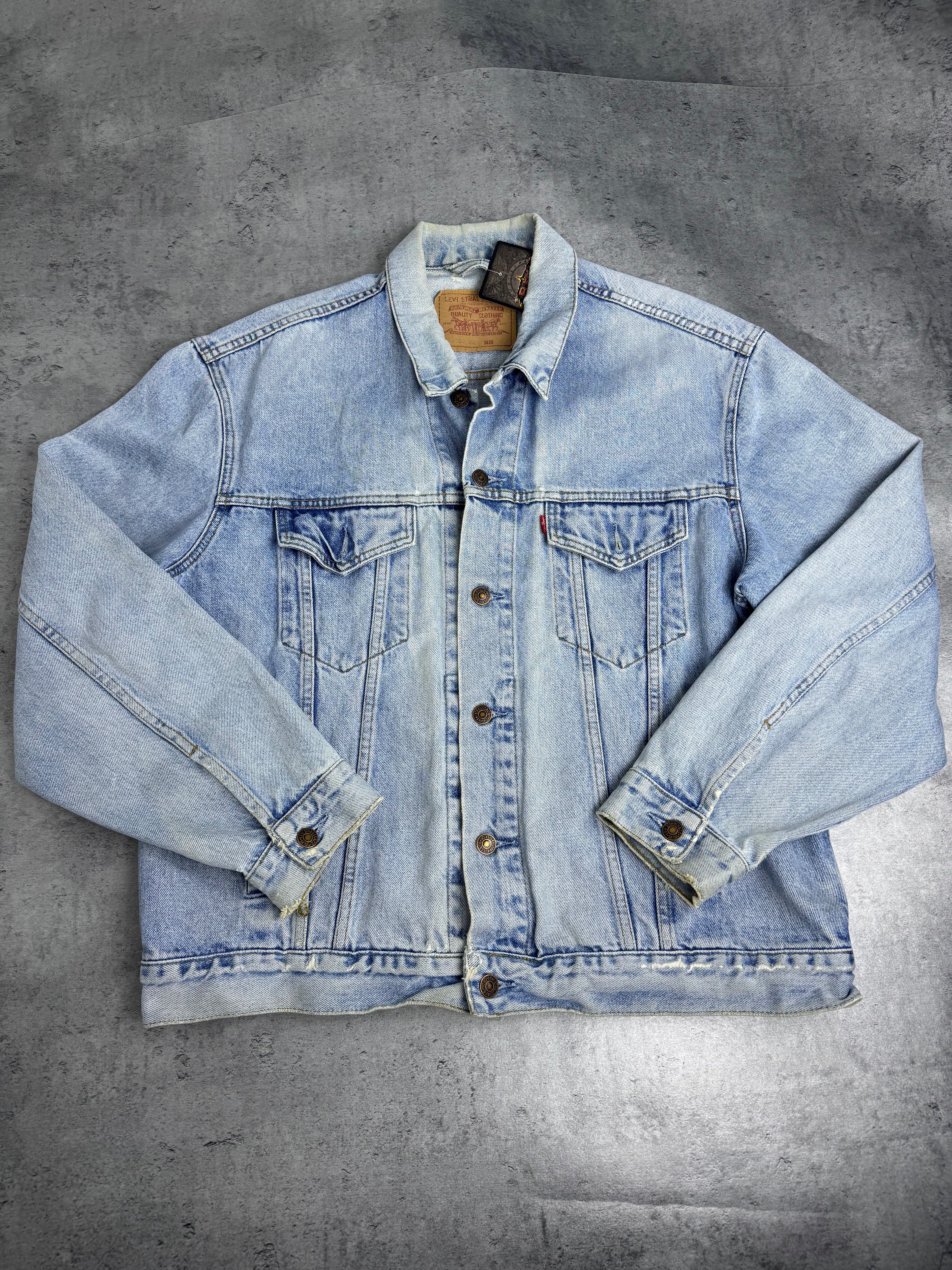1996 Levi's Katana Jeansowa Kurtka Denim Trucker Jacket Jeans 90s Vintage