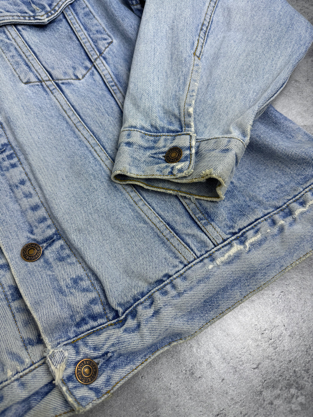 1996 Levi's Katana Jeansowa Kurtka Denim Trucker Jacket Jeans 90s Vintage