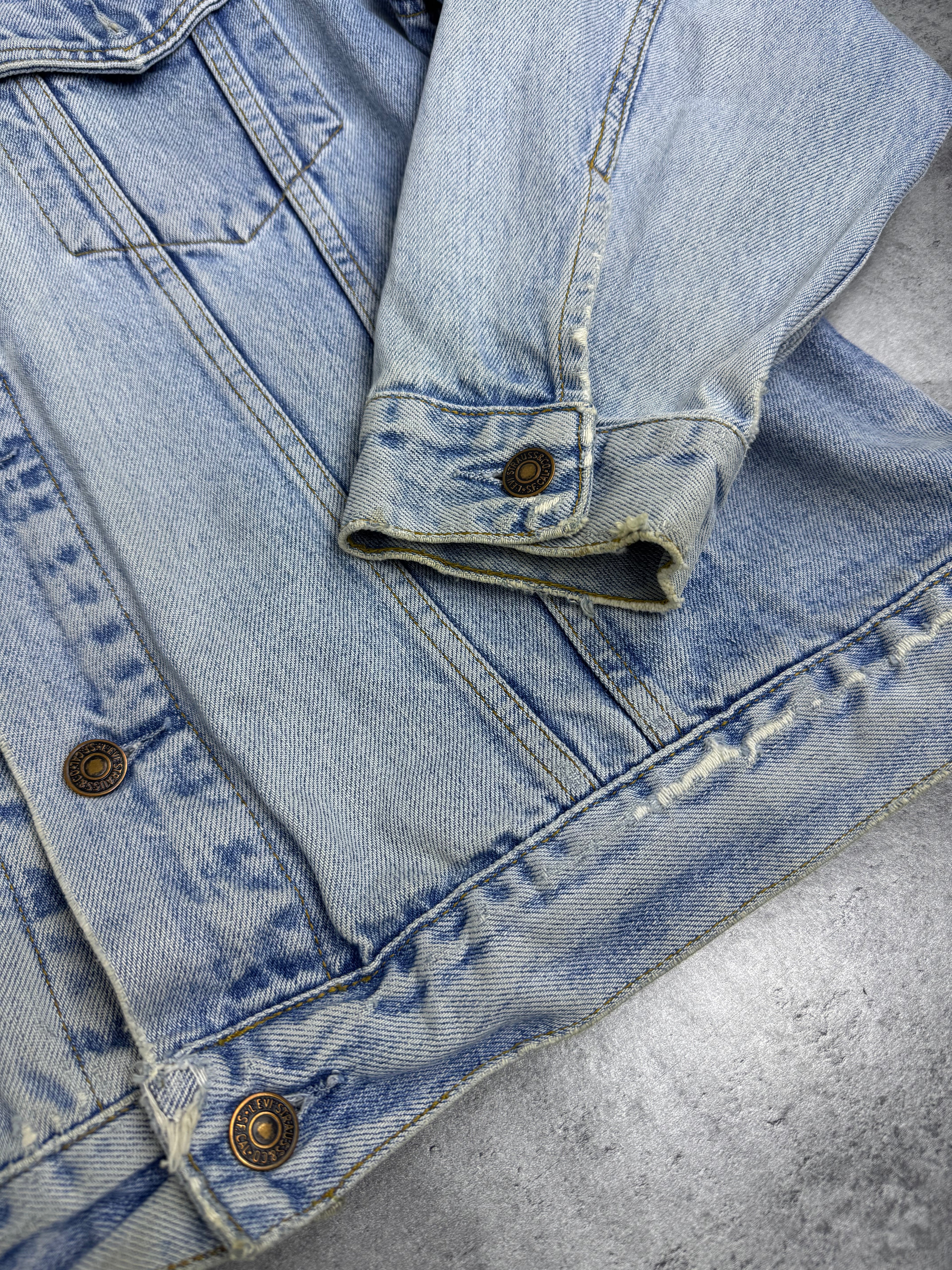 1996 Levi's Katana Jeansowa Kurtka Denim Trucker Jacket Jeans 90s Vintage