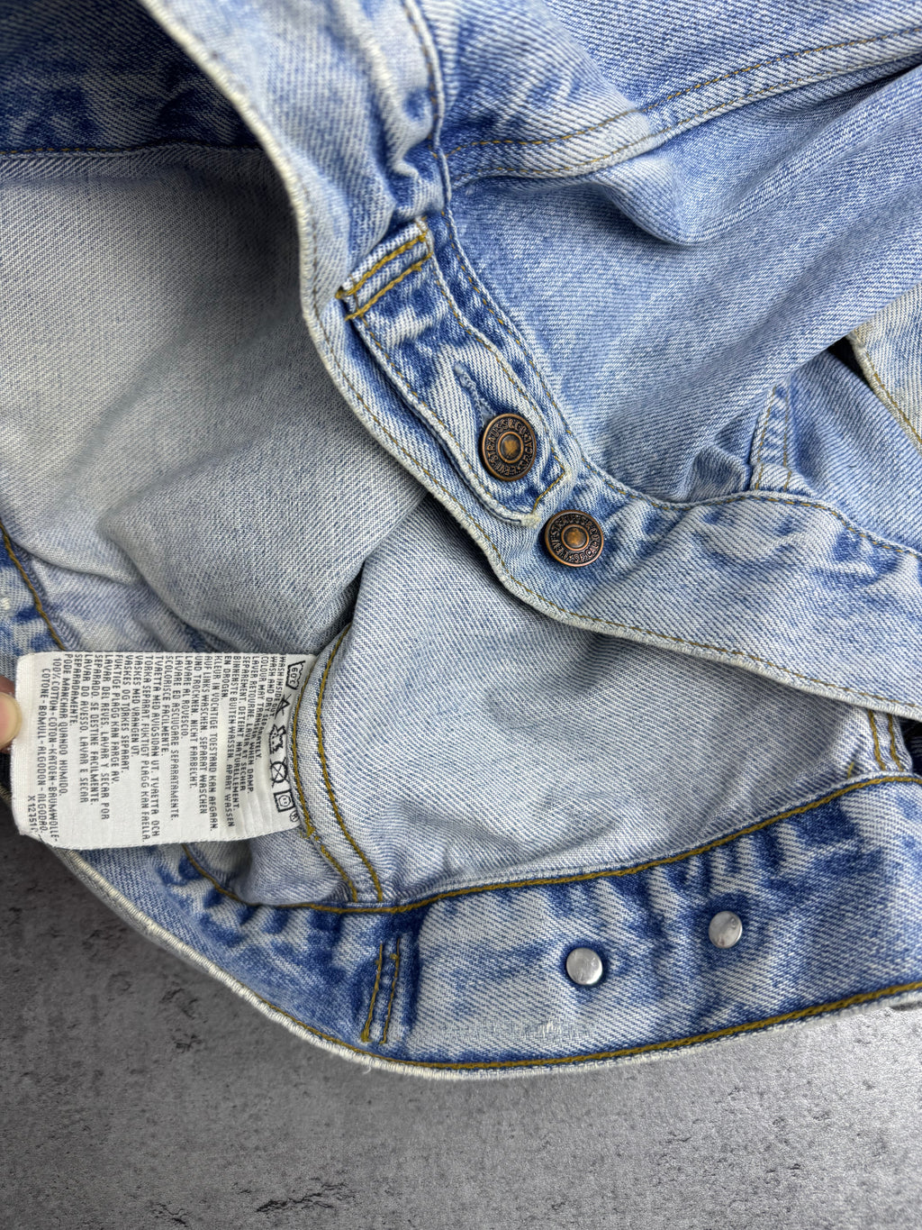 1996 Levi's Katana Jeansowa Kurtka Denim Trucker Jacket Jeans 90s Vintage