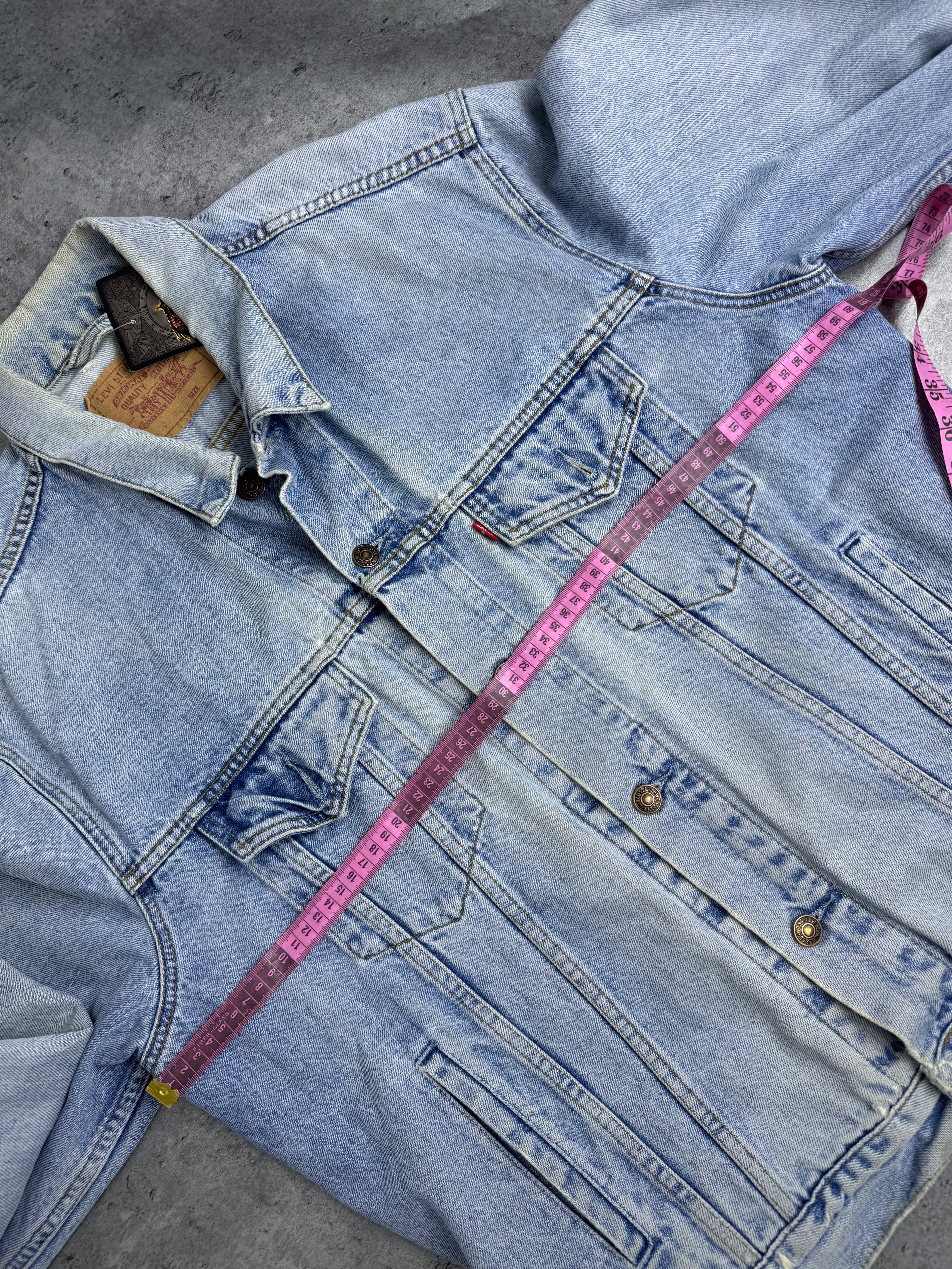 1996 Levi's Katana Jeansowa Kurtka Denim Trucker Jacket Jeans 90s Vintage