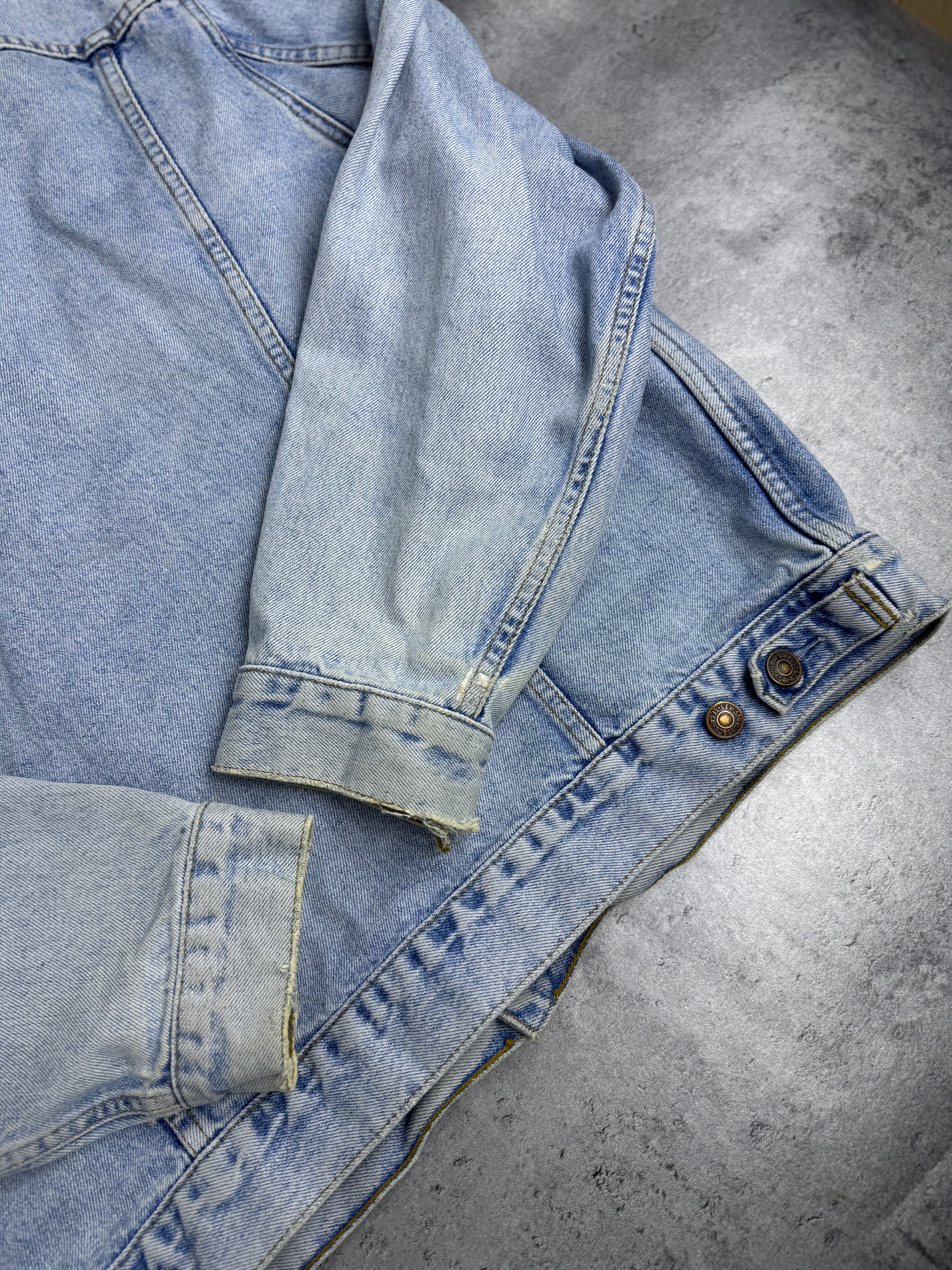 1996 Levi's Katana Jeansowa Kurtka Denim Trucker Jacket Jeans 90s Vintage