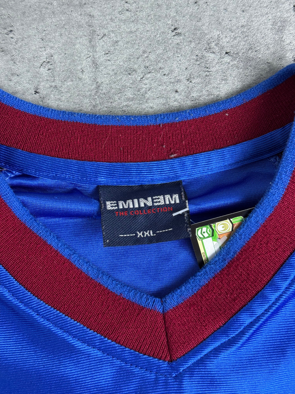 Eminem "The Collection" Vintage Y2K Long Sleeve Shirt Jersey Merch HipHop Rap The Real Slim Shady Superman